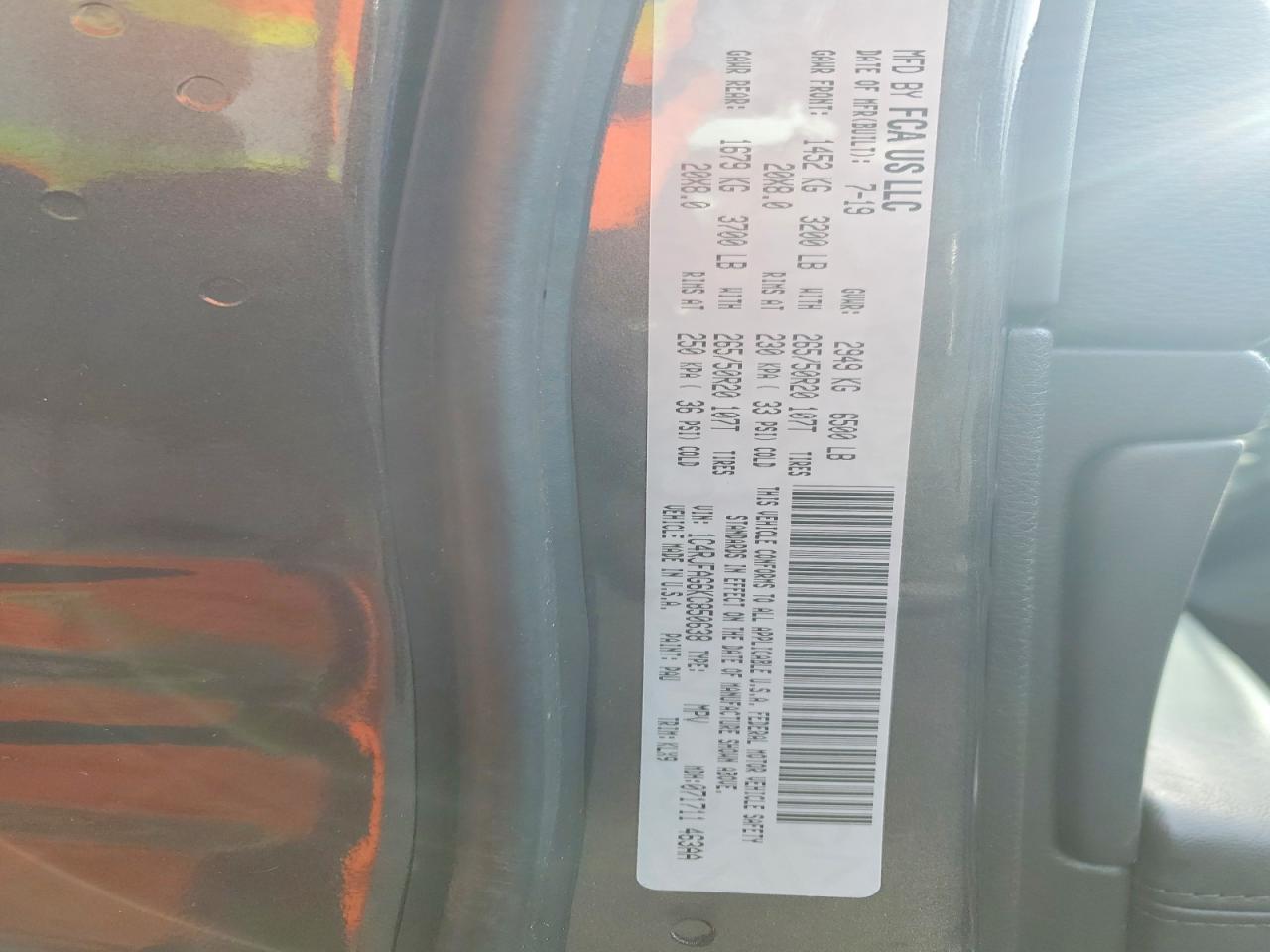 2019 Jeep Grand Cherokee Laredo Угольный vin: 1C4RJFAG6KC850638