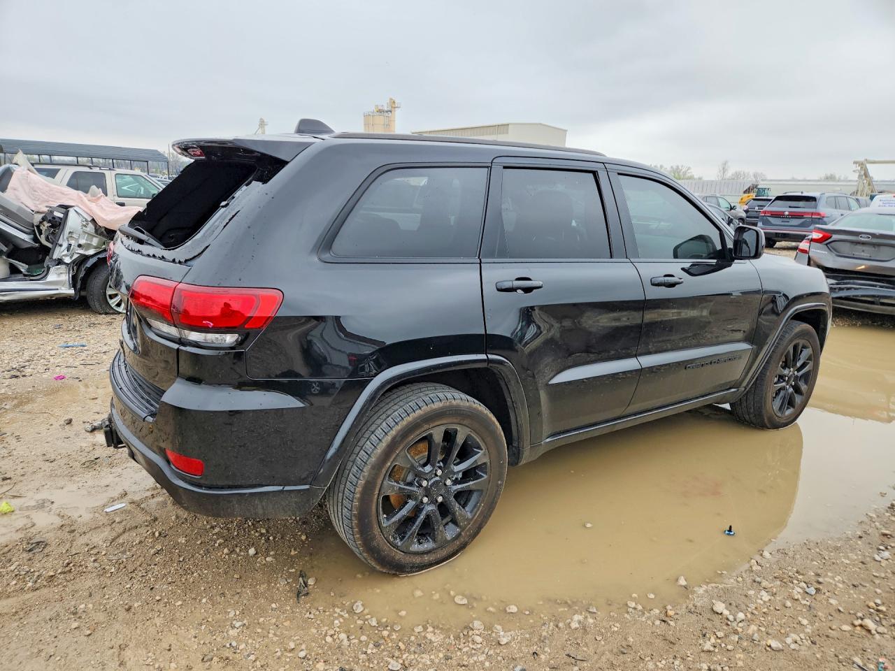 2020 Jeep Grand Cherokee Laredo Black vin: 1C4RJFAG6LC305492