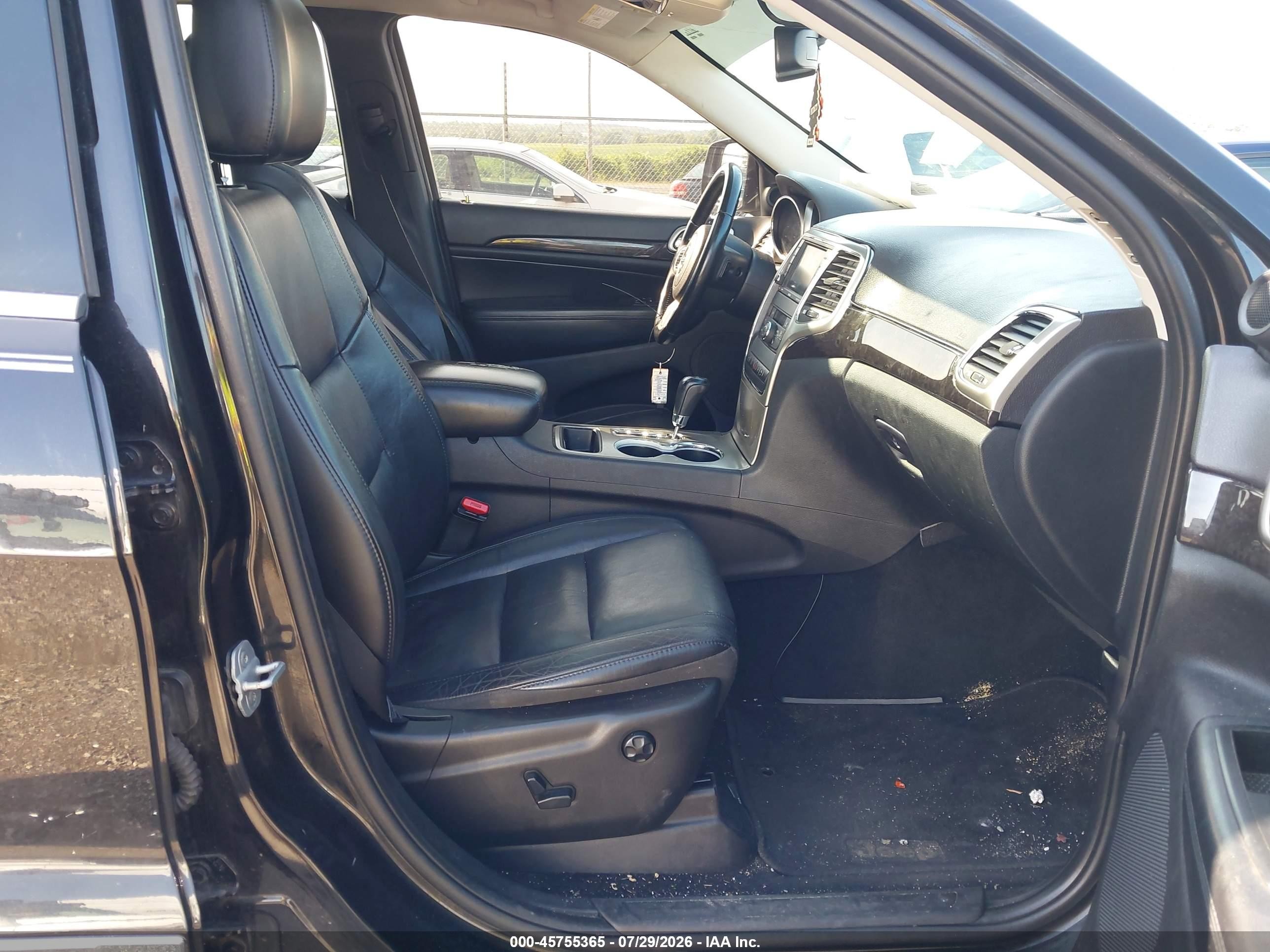 2012 Jeep Grand Cherokee Laredo Черный vin: 1C4RJFAG7CC105284
