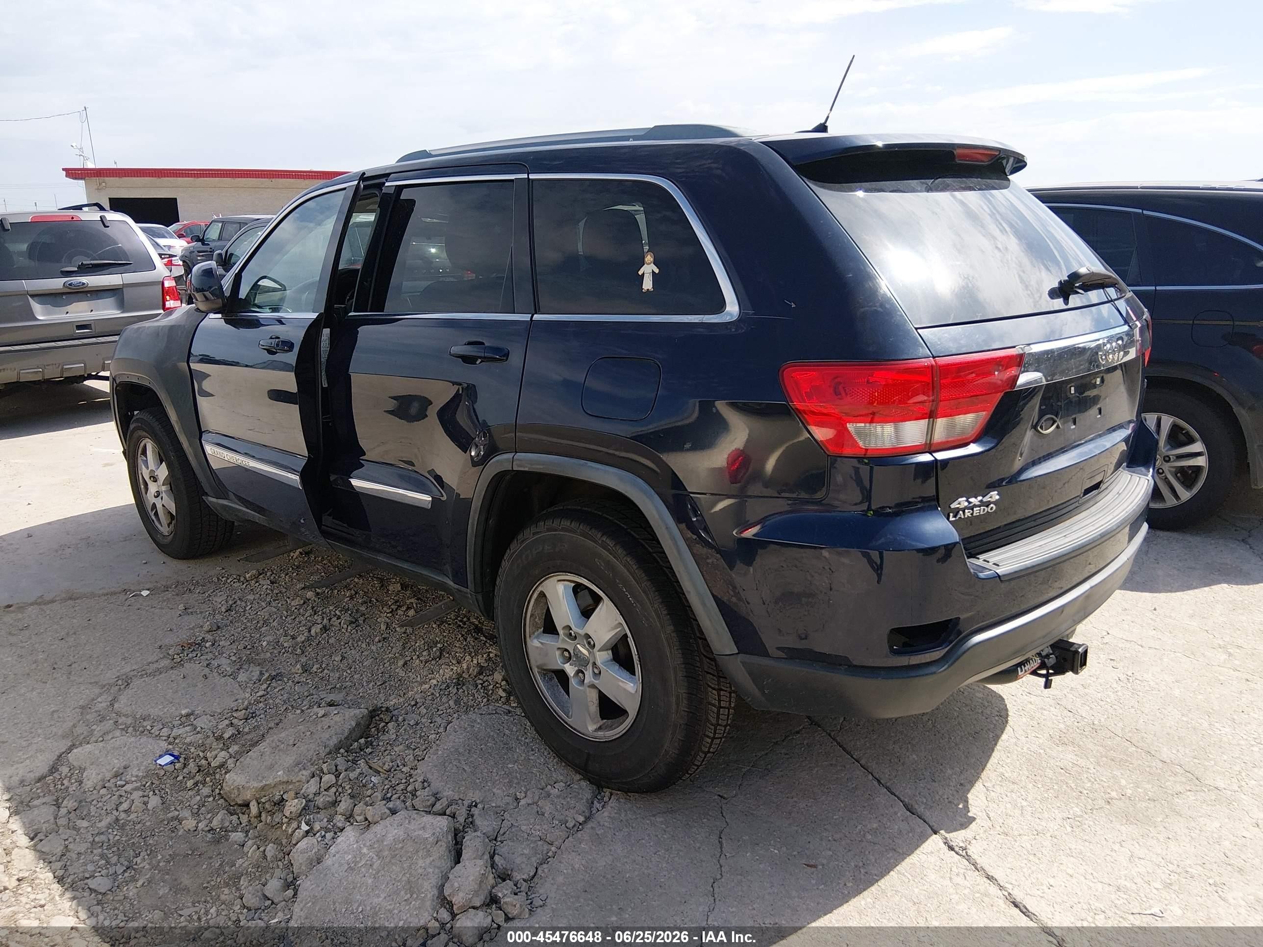 2012 Jeep Grand Cherokee Laredo Blue vin: 1C4RJFAG7CC160320