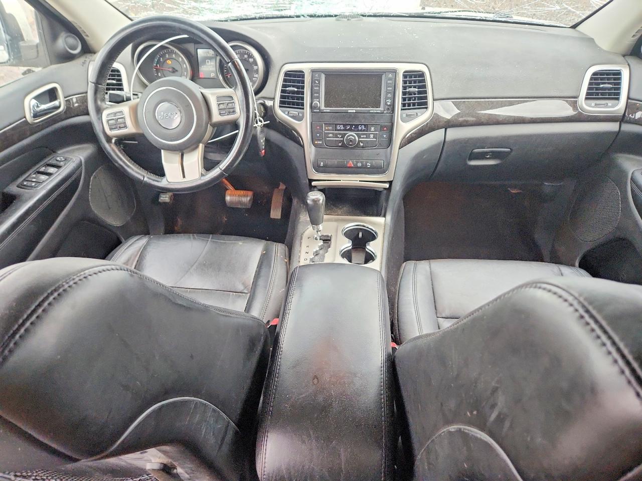 2012 Jeep Grand Cherokee Laredo Белый vin: 1C4RJFAG7CC173858