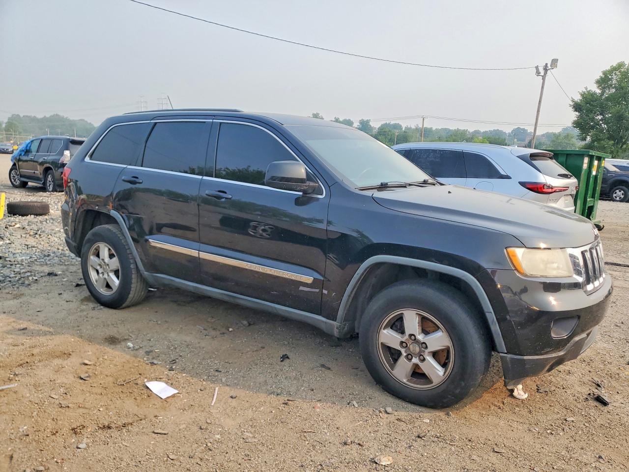 2012 Jeep Grand Cherokee Laredo Black vin: 1C4RJFAG7CC175030