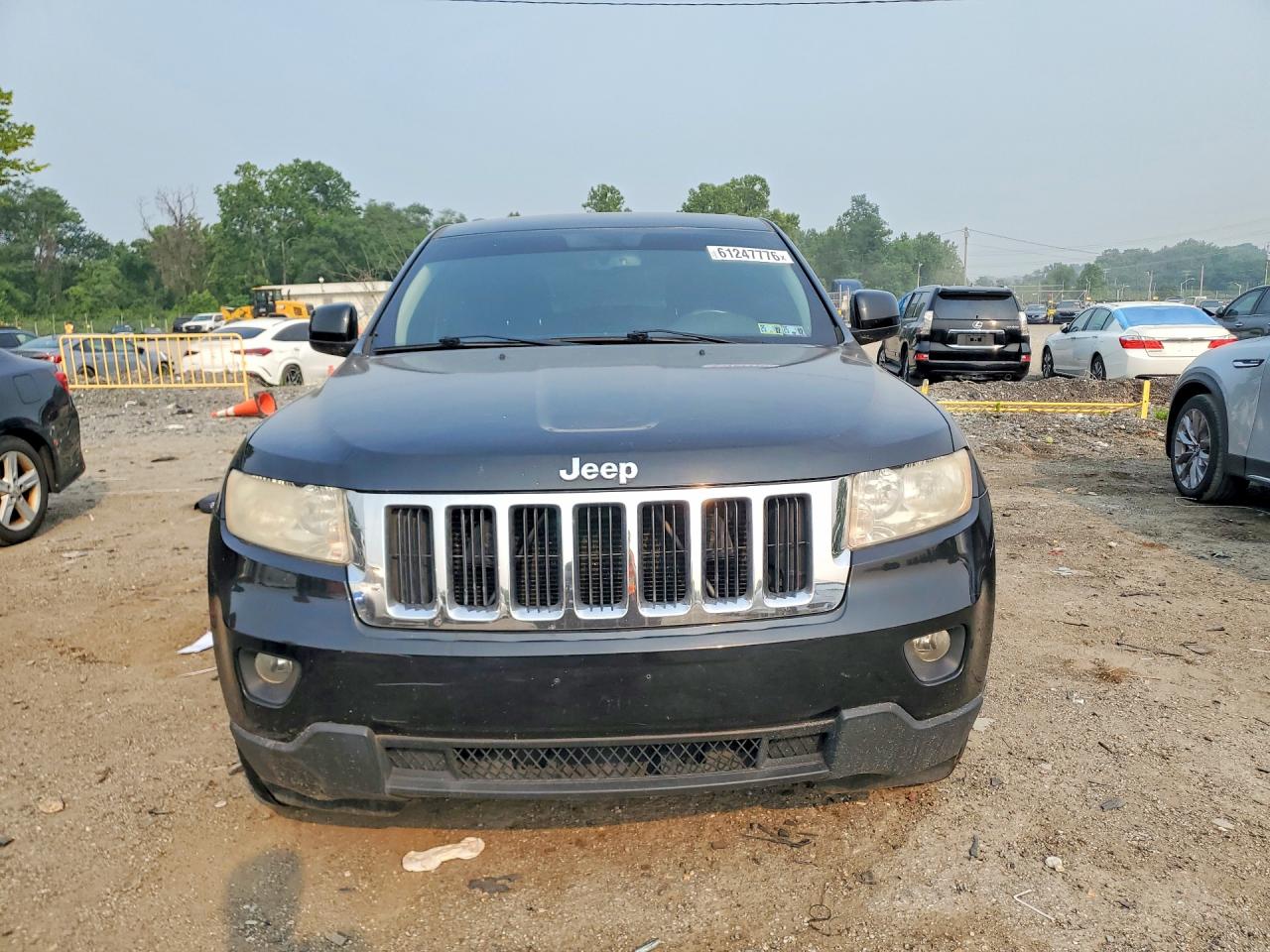 2012 Jeep Grand Cherokee Laredo Black vin: 1C4RJFAG7CC175030