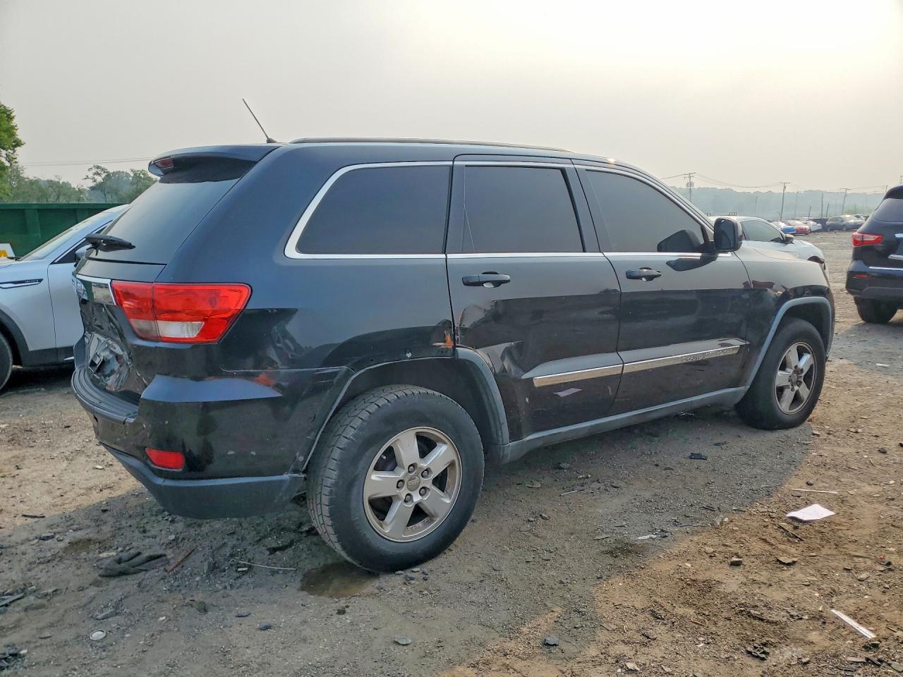 2012 Jeep Grand Cherokee Laredo Black vin: 1C4RJFAG7CC175030