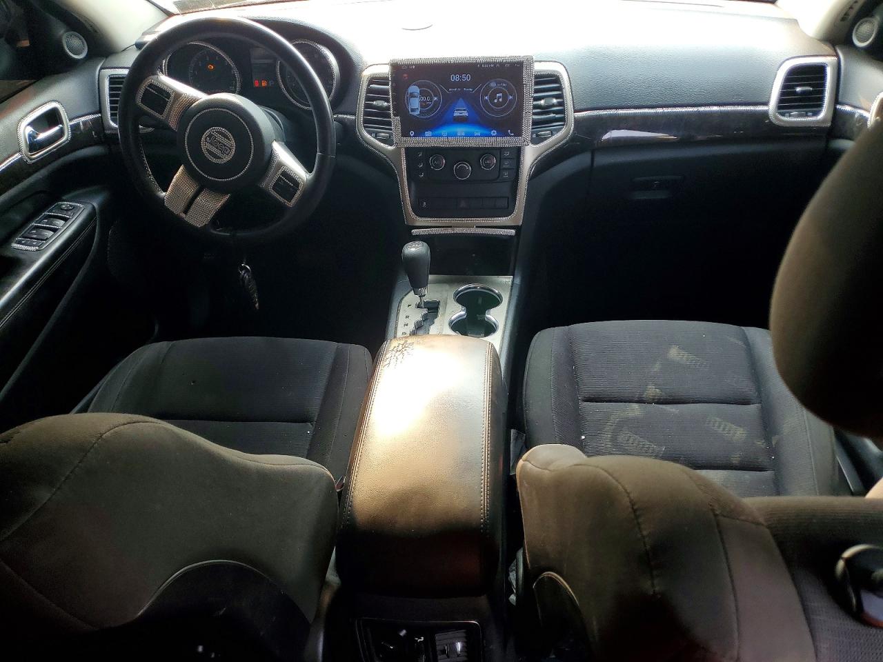 2012 Jeep Grand Cherokee Laredo Black vin: 1C4RJFAG7CC175030
