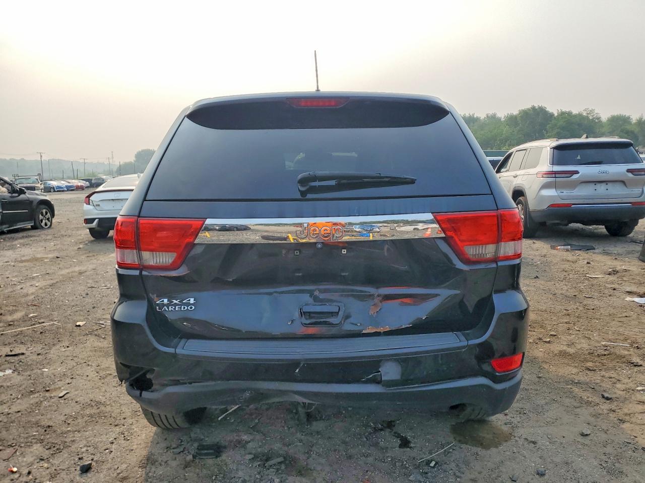 2012 Jeep Grand Cherokee Laredo Black vin: 1C4RJFAG7CC175030