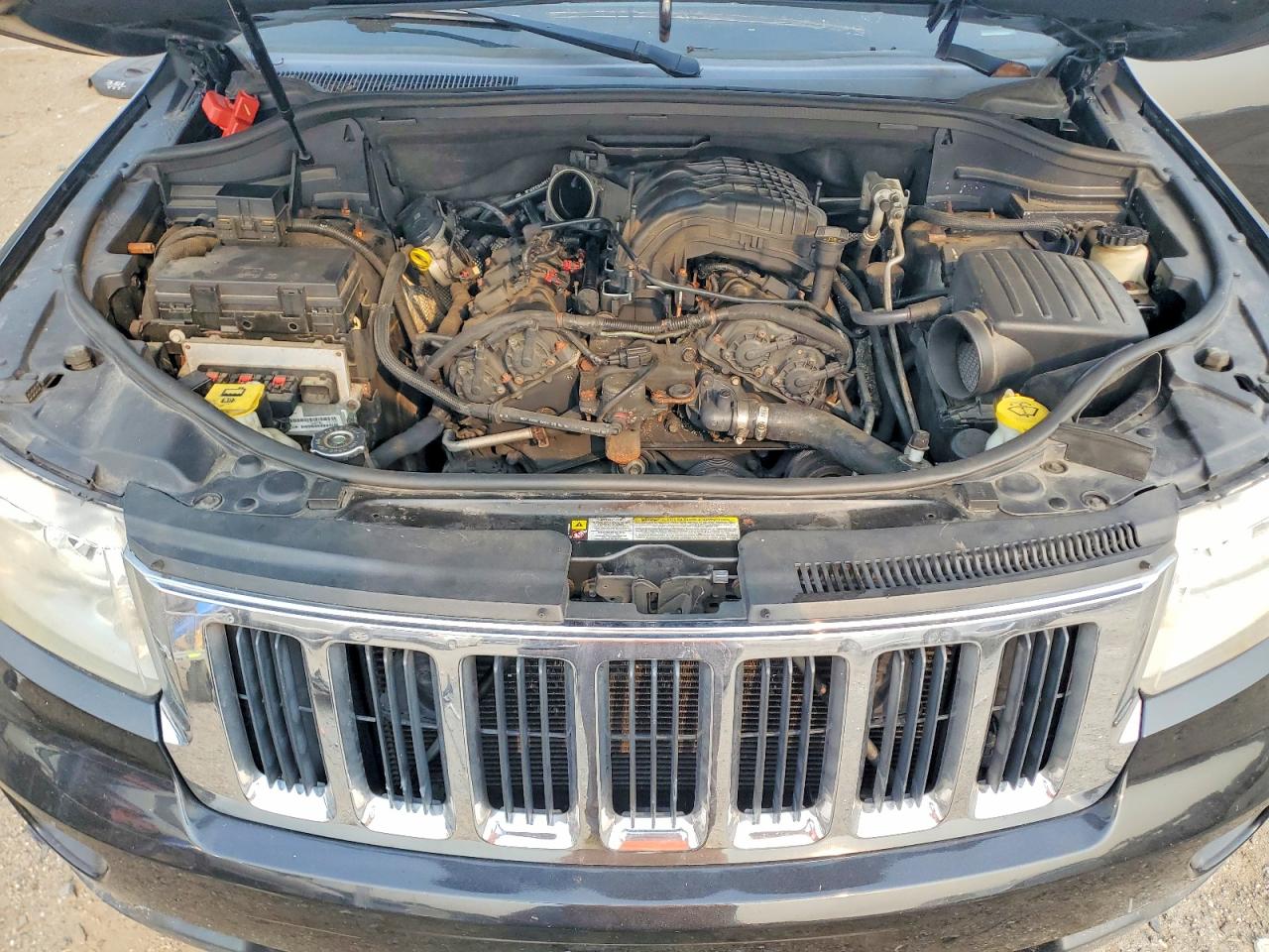2012 Jeep Grand Cherokee Laredo Black vin: 1C4RJFAG7CC175030