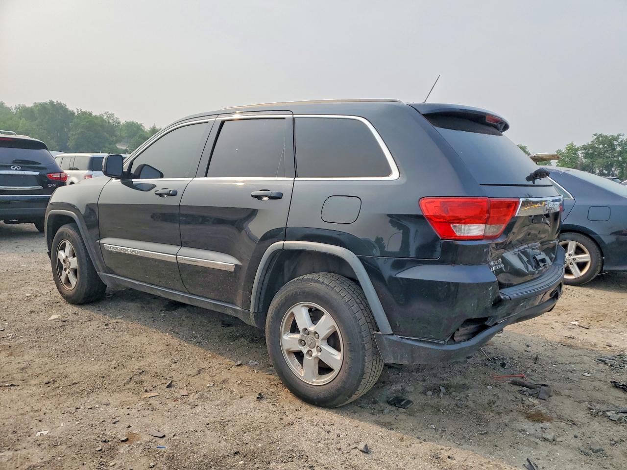 2012 Jeep Grand Cherokee Laredo Black vin: 1C4RJFAG7CC175030