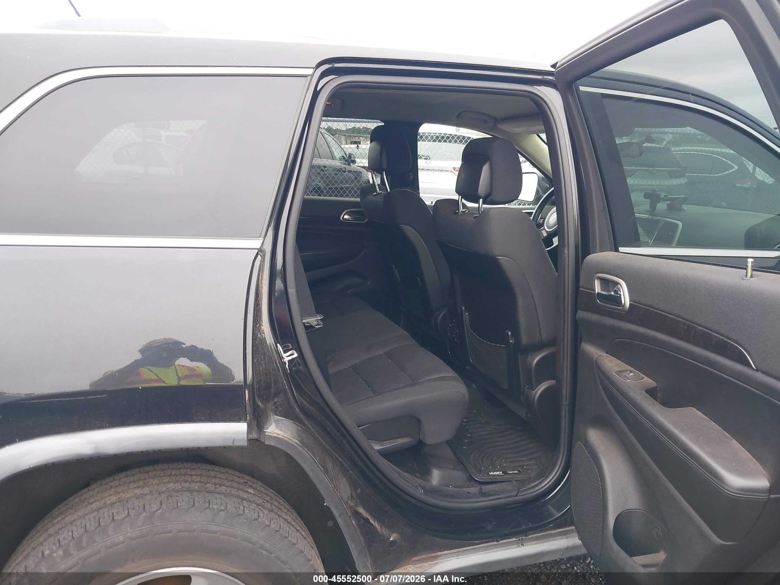 2012 Jeep Grand Cherokee Laredo Black vin: 1C4RJFAG7CC178364