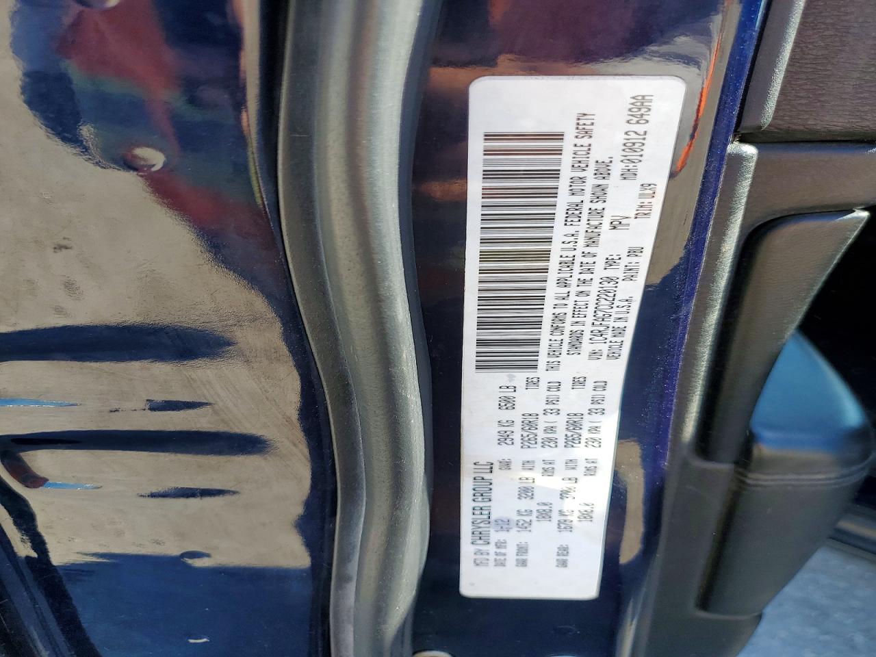 2012 Jeep Grand Cherokee Laredo Blue vin: 1C4RJFAG7CC220130
