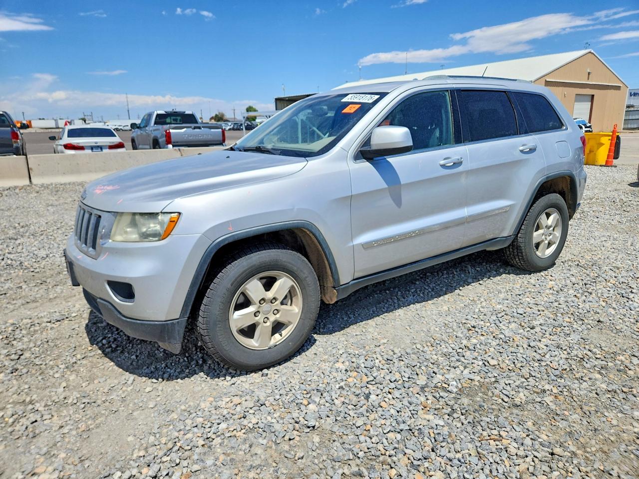 2012 Jeep Grand Cherokee Laredo Серебряный vin: 1C4RJFAG7CC245660