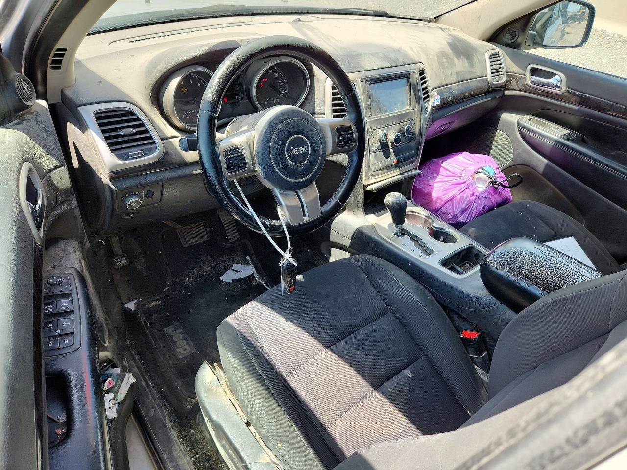 2012 Jeep Grand Cherokee Laredo Silver vin: 1C4RJFAG7CC245660