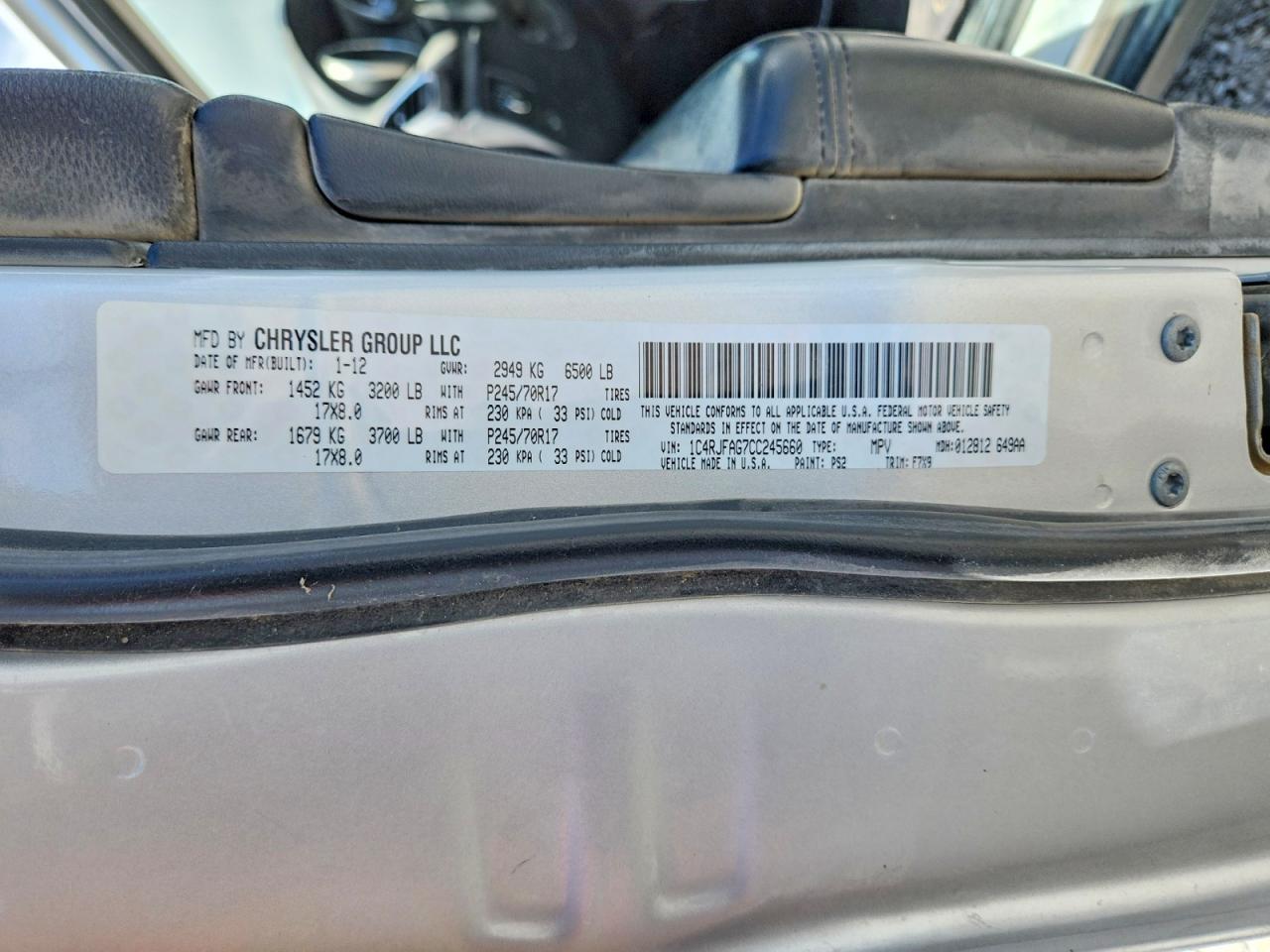 2012 Jeep Grand Cherokee Laredo Silver vin: 1C4RJFAG7CC245660