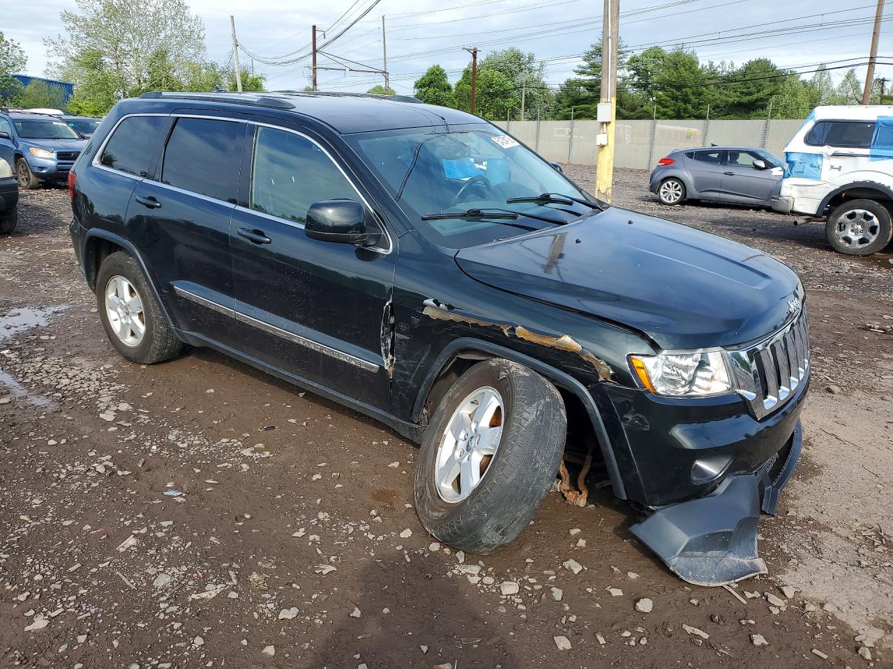2012 Jeep Grand Cherokee Laredo Green vin: 1C4RJFAG7CC260630