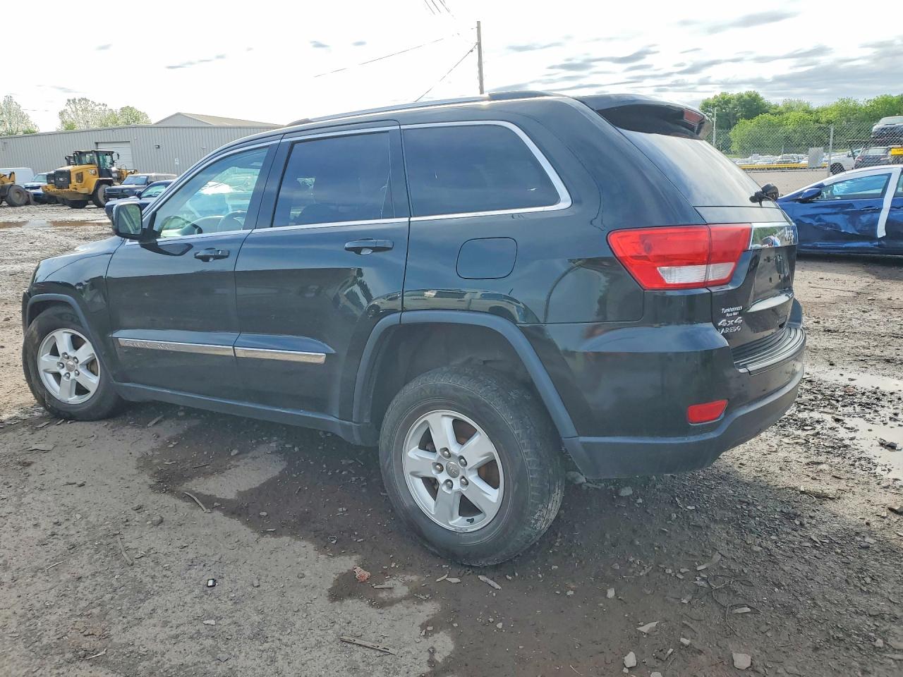 2012 Jeep Grand Cherokee Laredo Green vin: 1C4RJFAG7CC260630