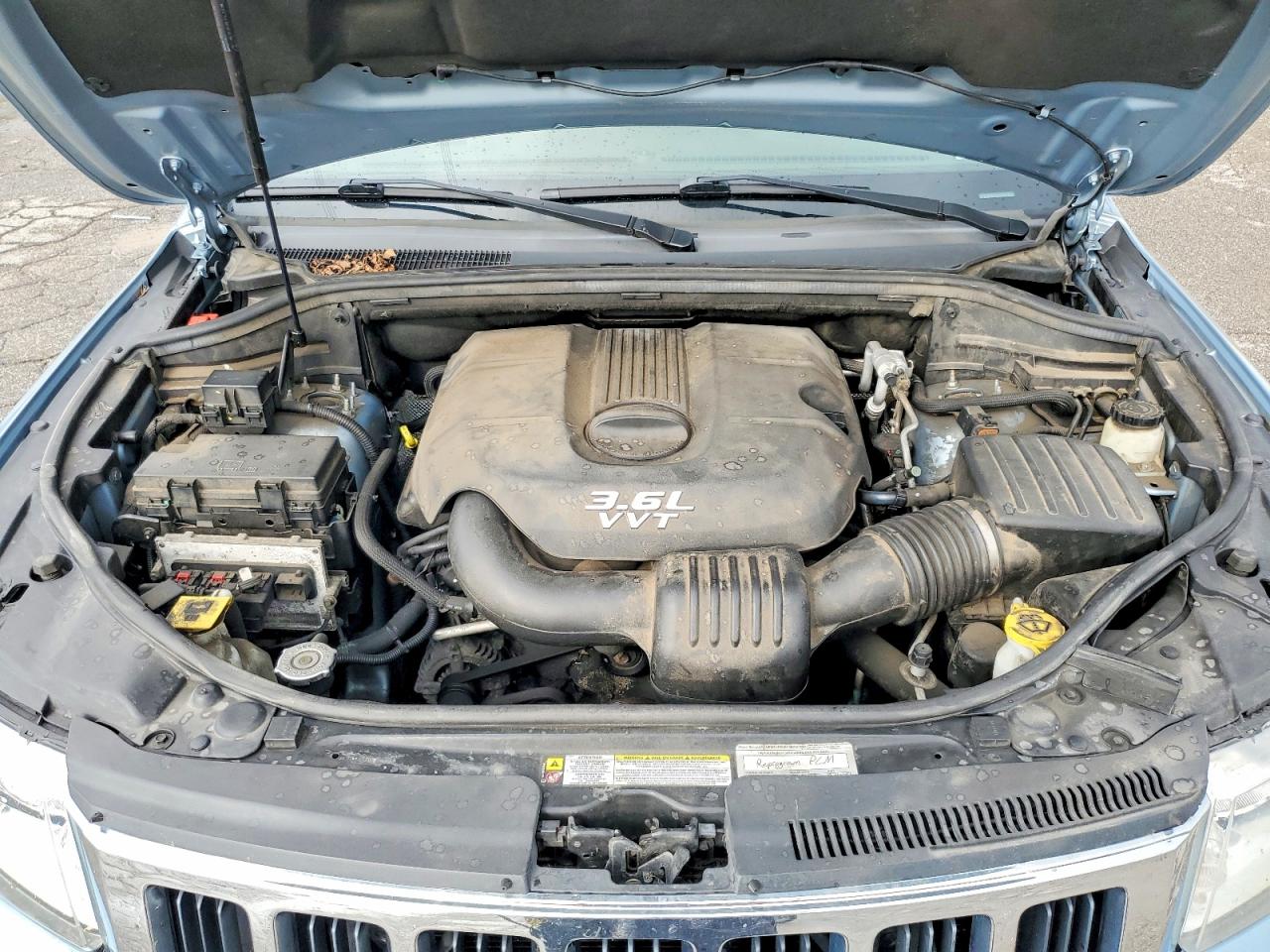 2012 Jeep Grand Cherokee Laredo Blue vin: 1C4RJFAG7CC315111