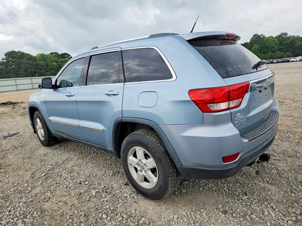 2012 Jeep Grand Cherokee Laredo Синий vin: 1C4RJFAG7CC318185