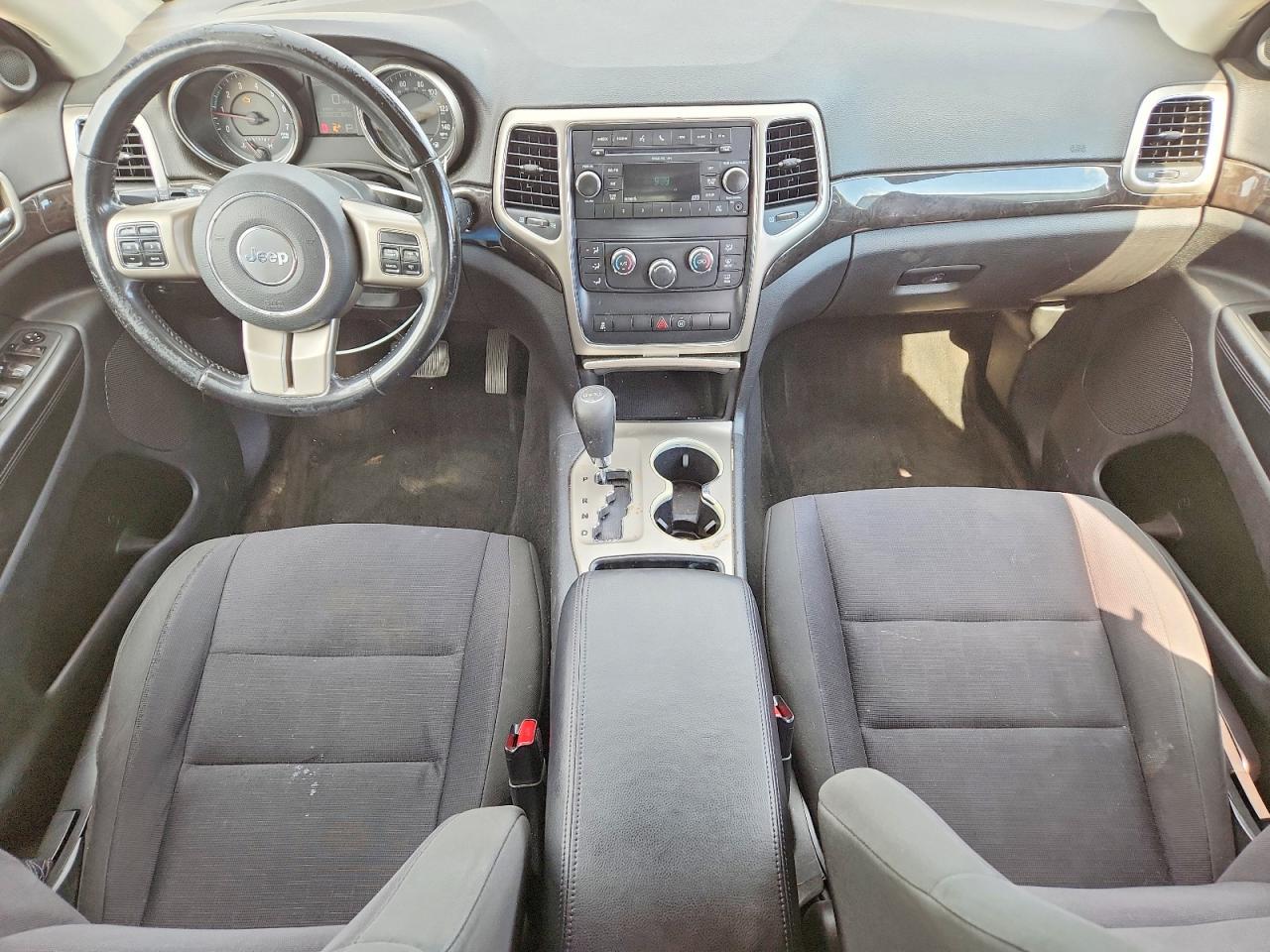 2012 Jeep Grand Cherokee Laredo Черный vin: 1C4RJFAG7CC350084