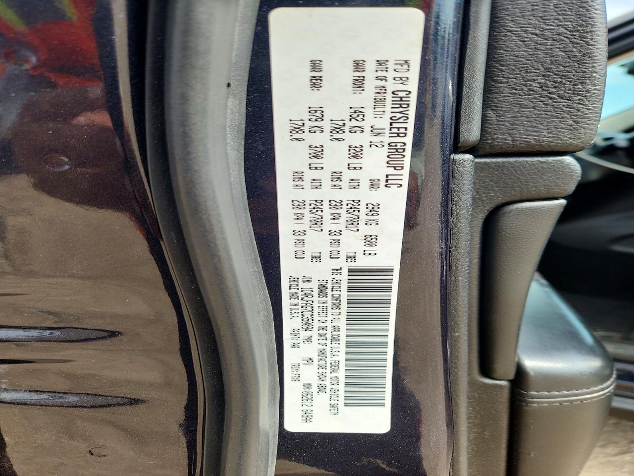 2012 Jeep Grand Cherokee Laredo Черный vin: 1C4RJFAG7CC350084