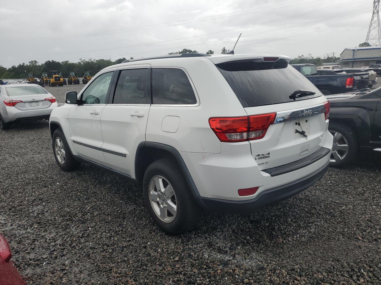 2013 Jeep Grand Cherokee Laredo White vin: 1C4RJFAG7DC513737