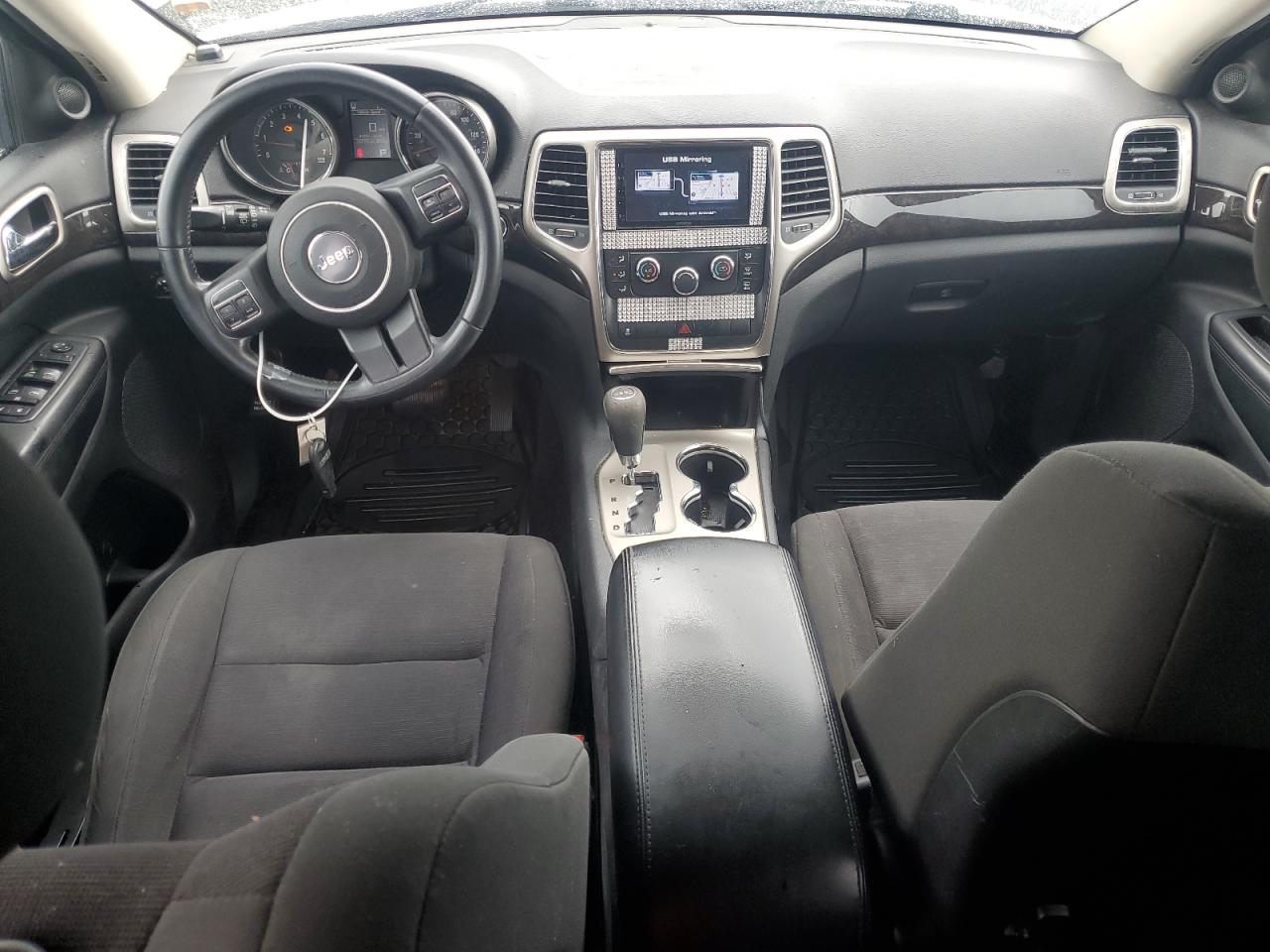 2013 Jeep Grand Cherokee Laredo White vin: 1C4RJFAG7DC513737