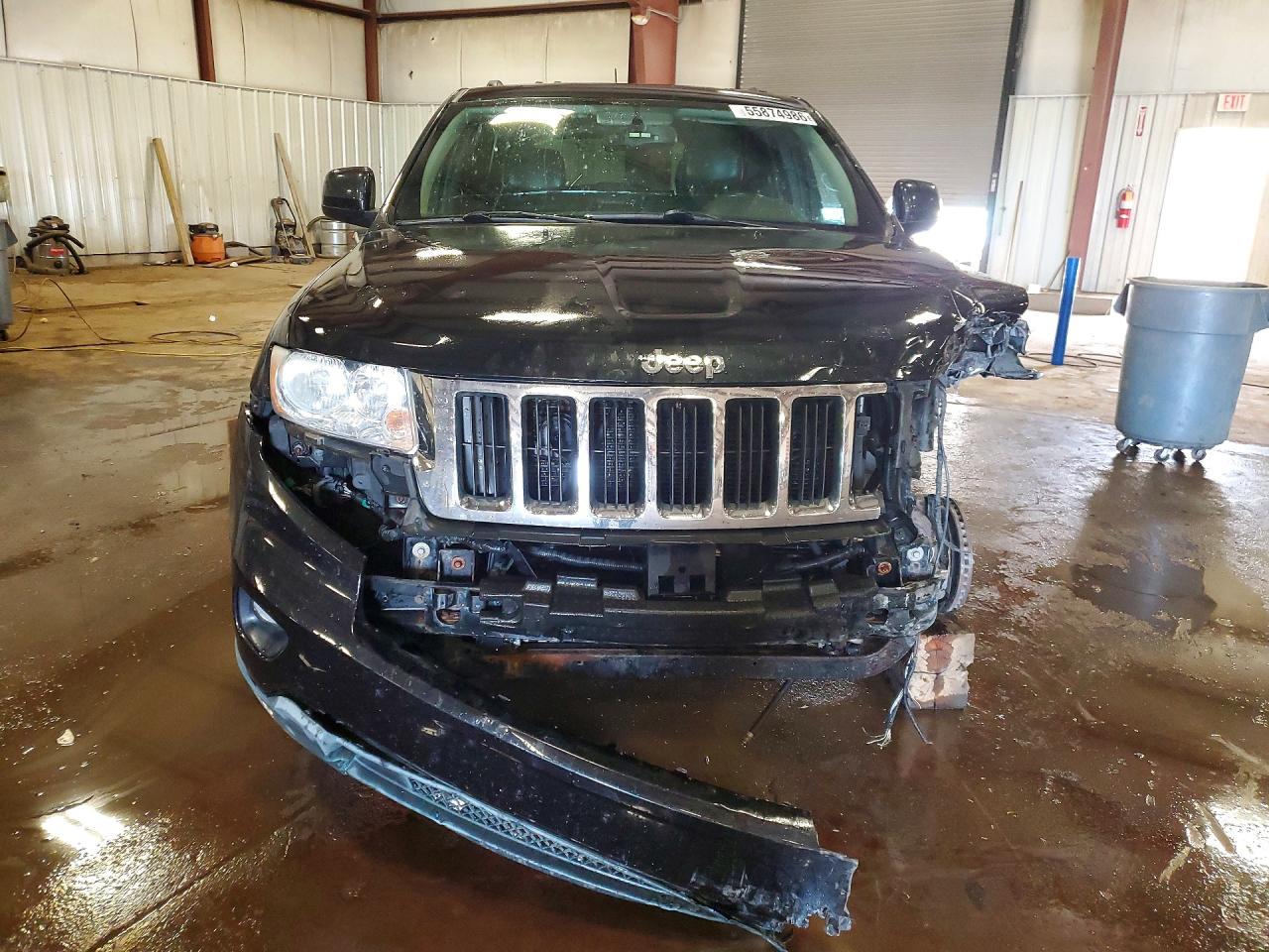 2013 Jeep Grand Cherokee Laredo Черный vin: 1C4RJFAG7DC544230