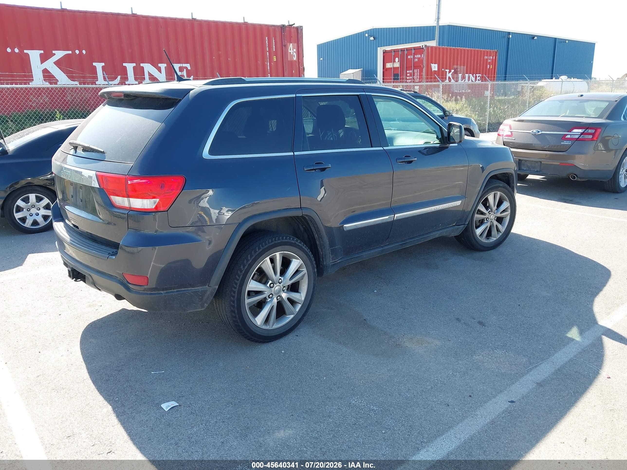 2013 Jeep Grand Cherokee Laredo Dark Blue vin: 1C4RJFAG7DC583416