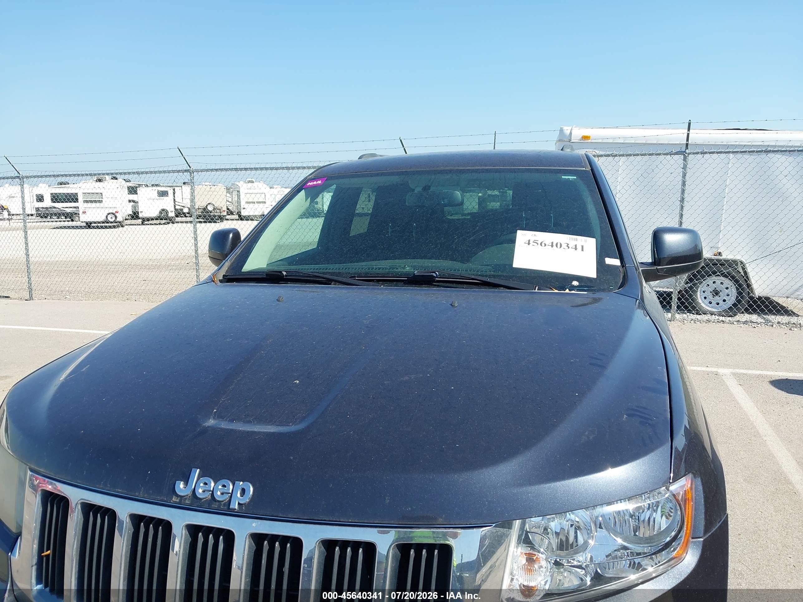 2013 Jeep Grand Cherokee Laredo Dark Blue vin: 1C4RJFAG7DC583416