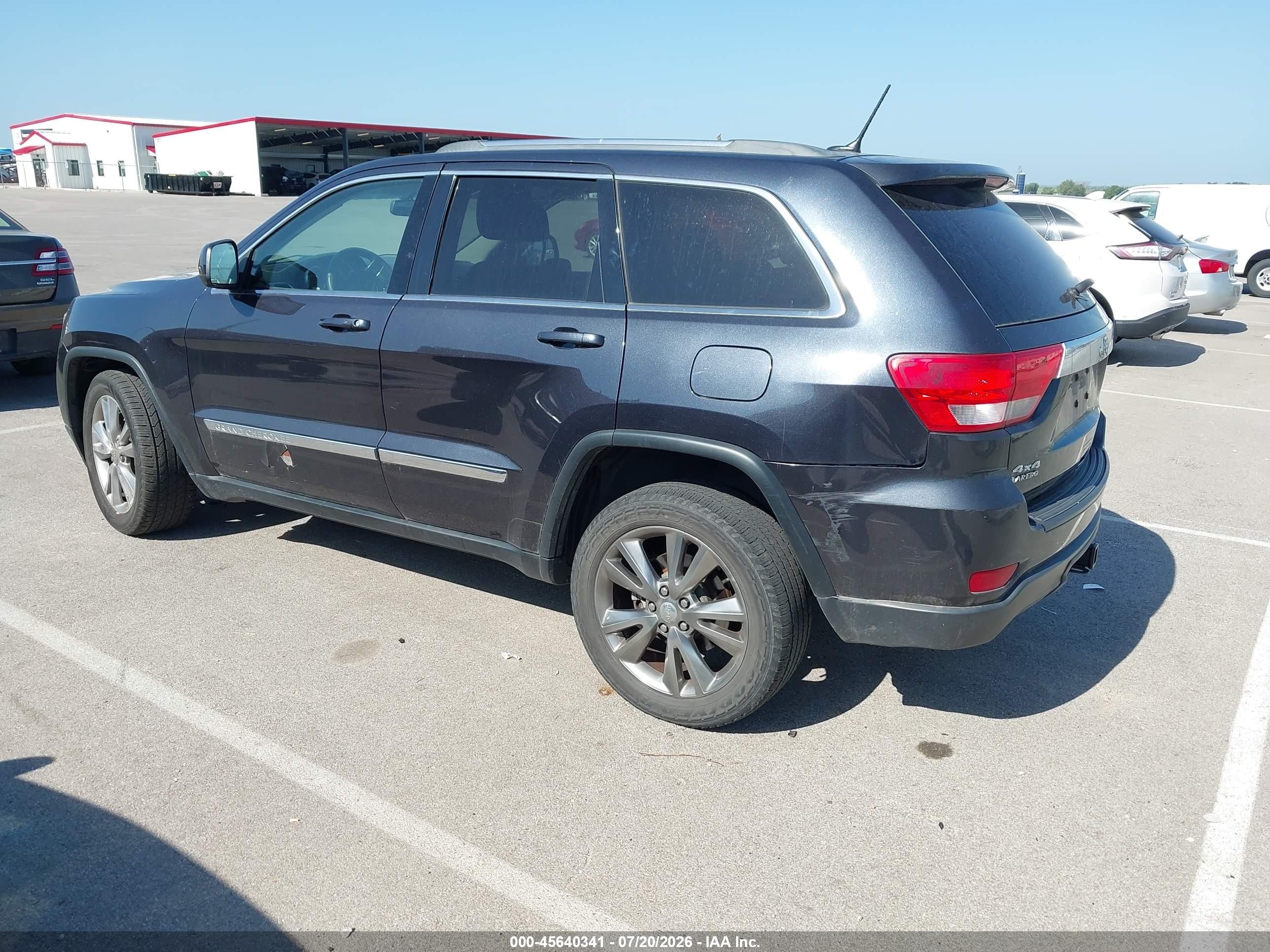 2013 Jeep Grand Cherokee Laredo Dark Blue vin: 1C4RJFAG7DC583416