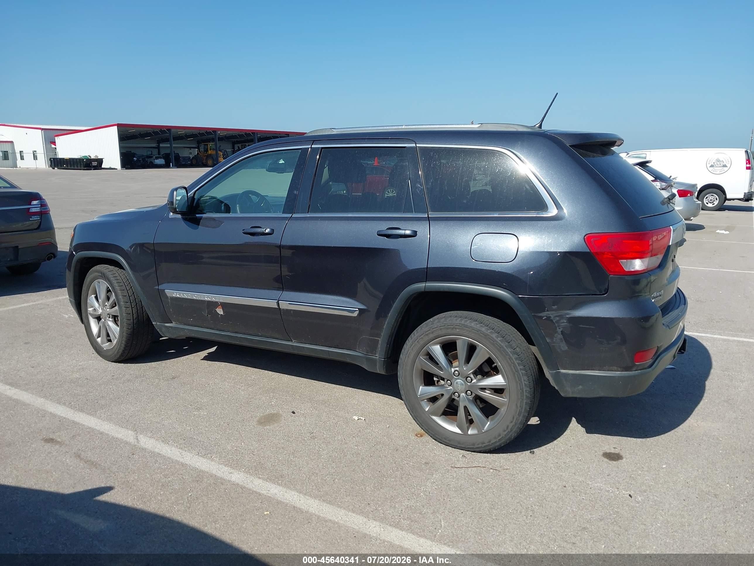 2013 Jeep Grand Cherokee Laredo Dark Blue vin: 1C4RJFAG7DC583416