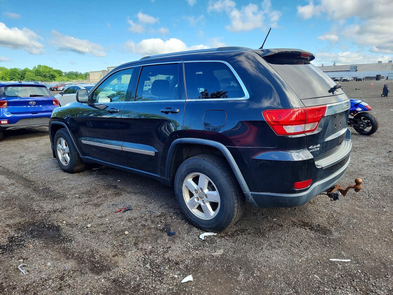 2013 Jeep Grand Cherokee Laredo Black vin: 1C4RJFAG7DC594805