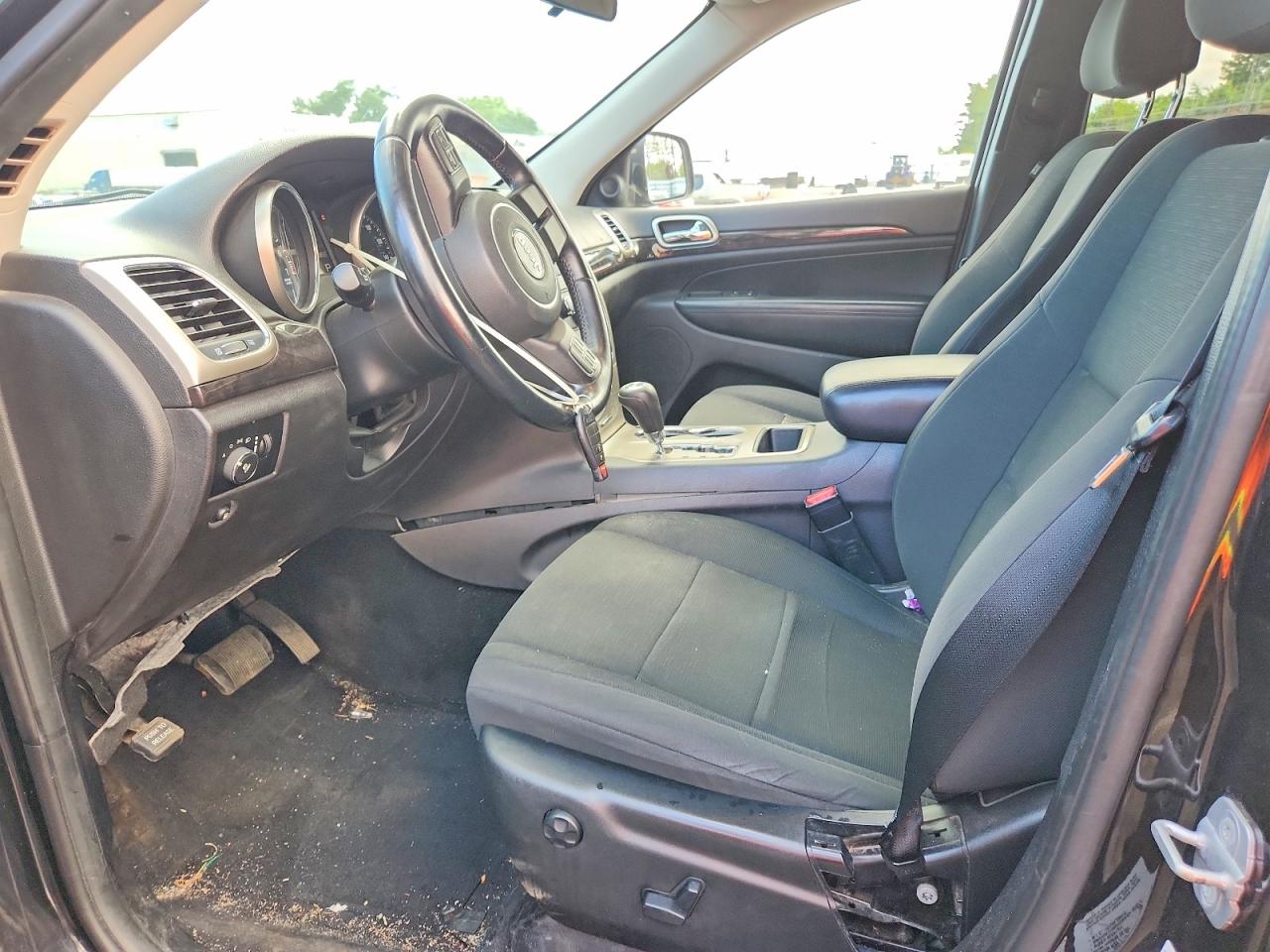 2013 Jeep Grand Cherokee Laredo Black vin: 1C4RJFAG7DC594805