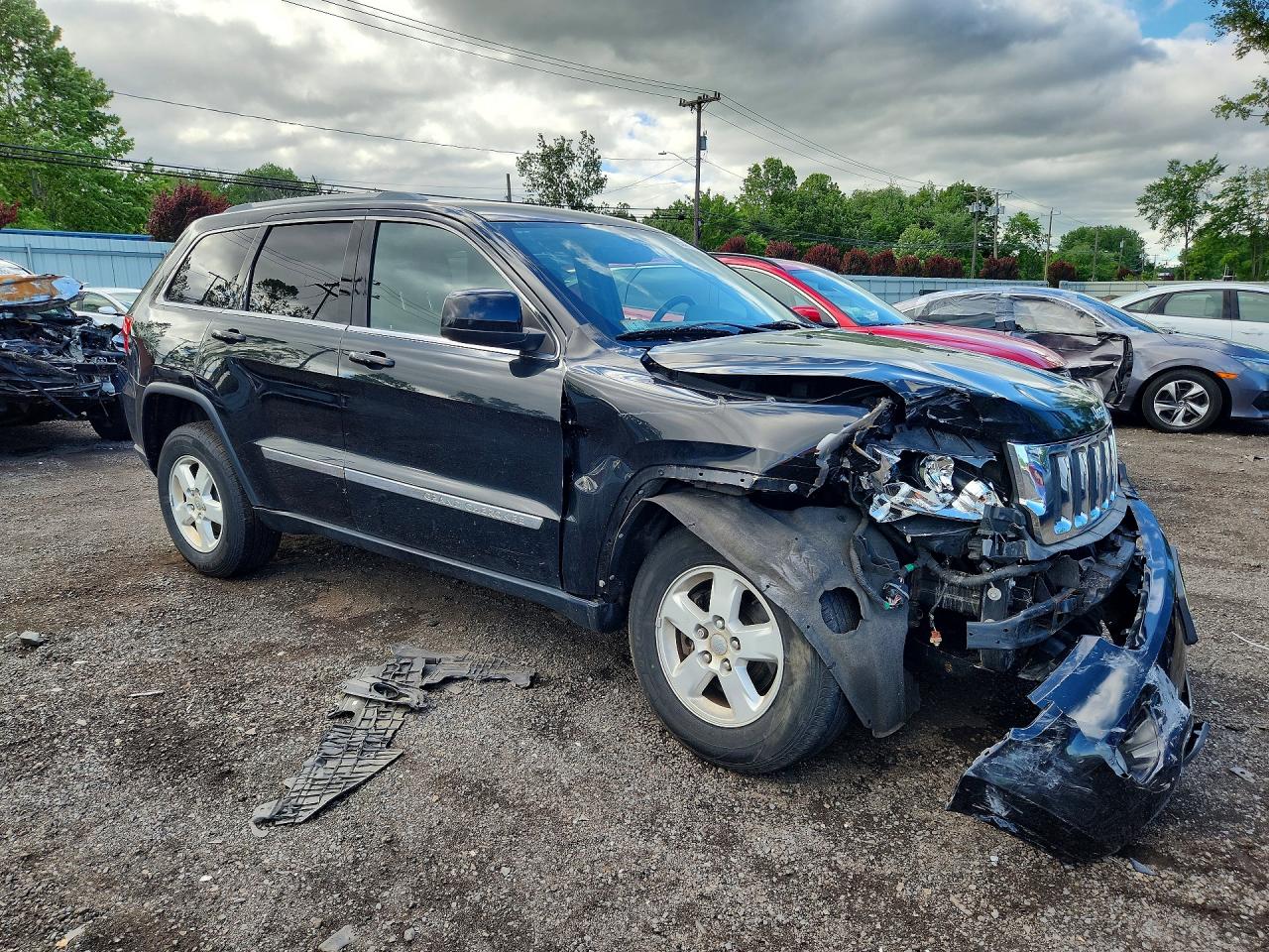 2013 Jeep Grand Cherokee Laredo Black vin: 1C4RJFAG7DC594805