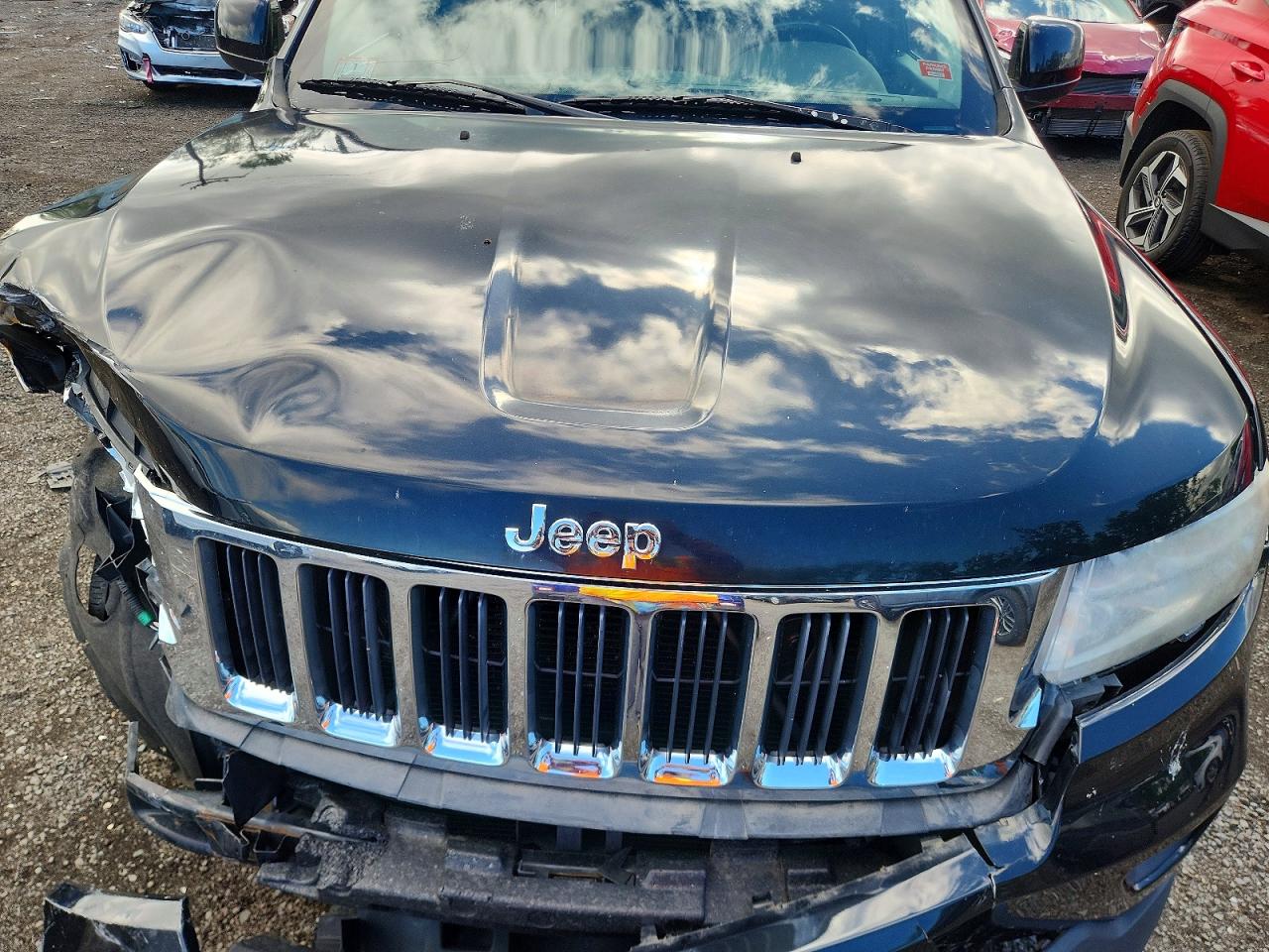 2013 Jeep Grand Cherokee Laredo Black vin: 1C4RJFAG7DC594805