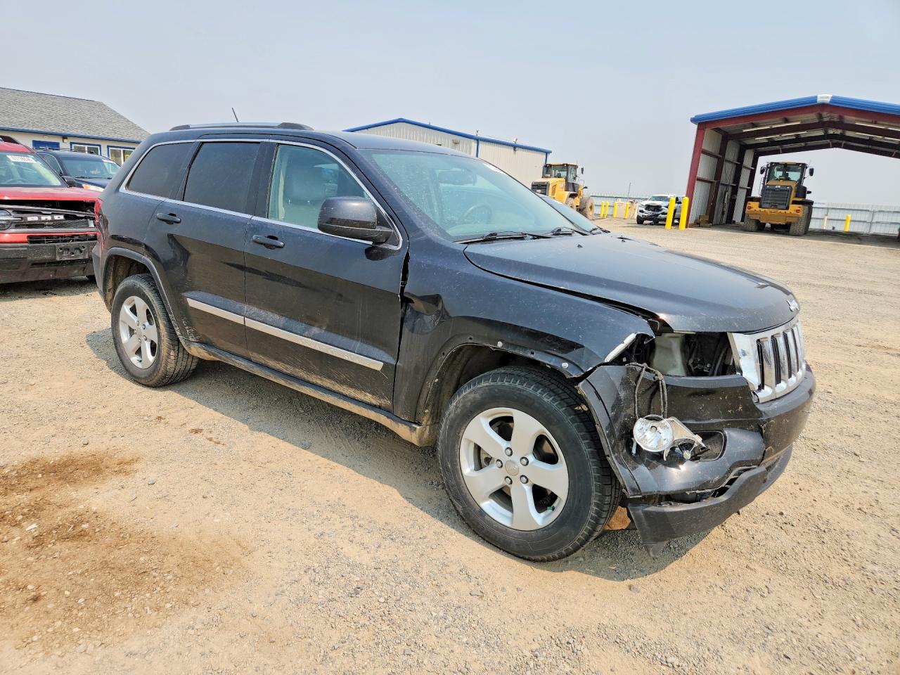 2013 Jeep Grand Cherokee Laredo Черный vin: 1C4RJFAG7DC631142