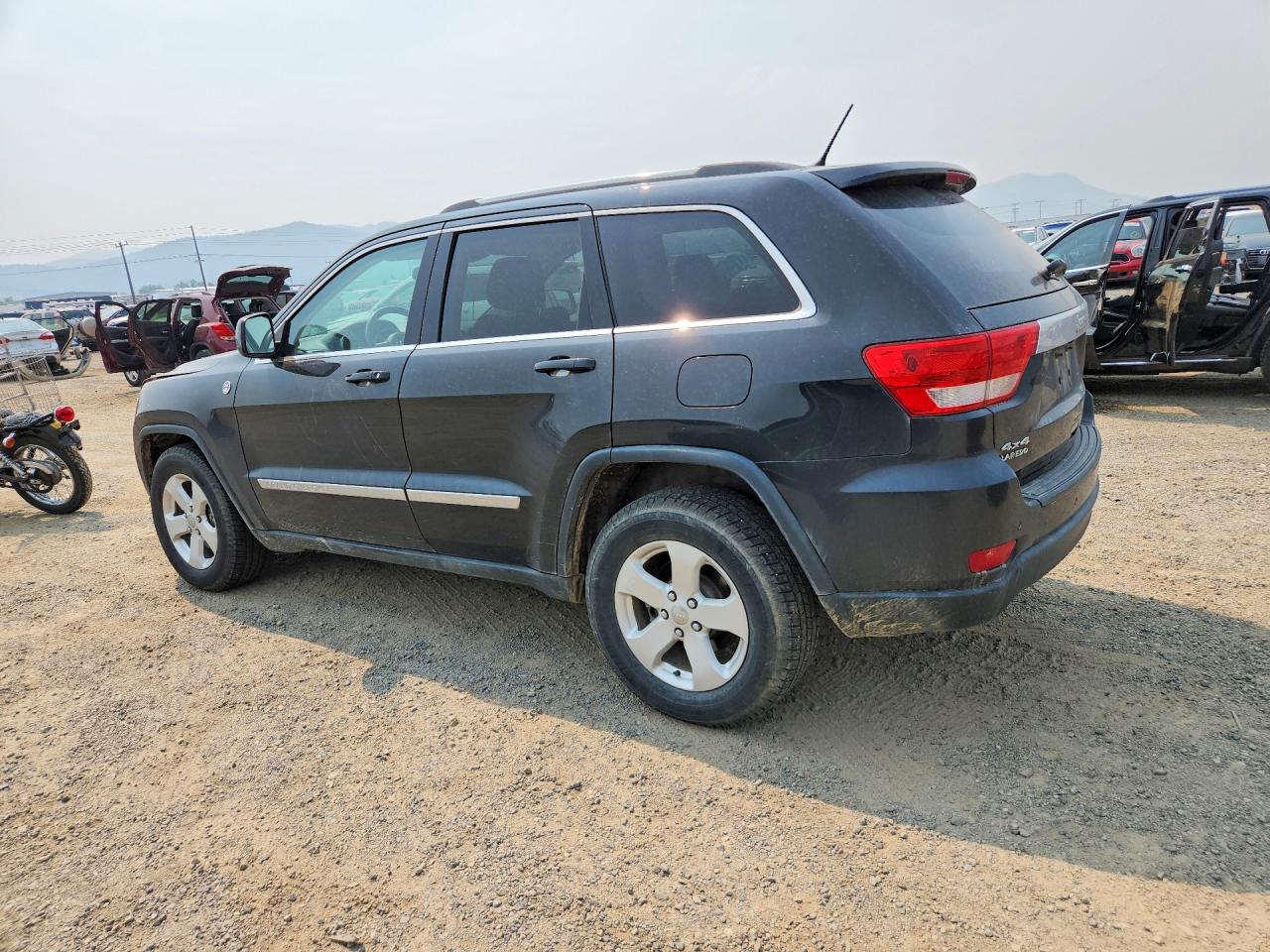 2013 Jeep Grand Cherokee Laredo Черный vin: 1C4RJFAG7DC631142