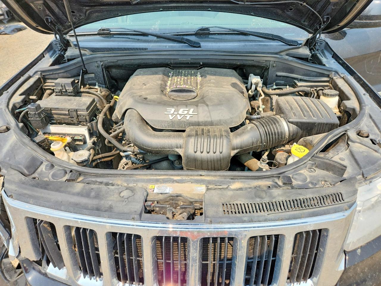 2013 Jeep Grand Cherokee Laredo Черный vin: 1C4RJFAG7DC631142