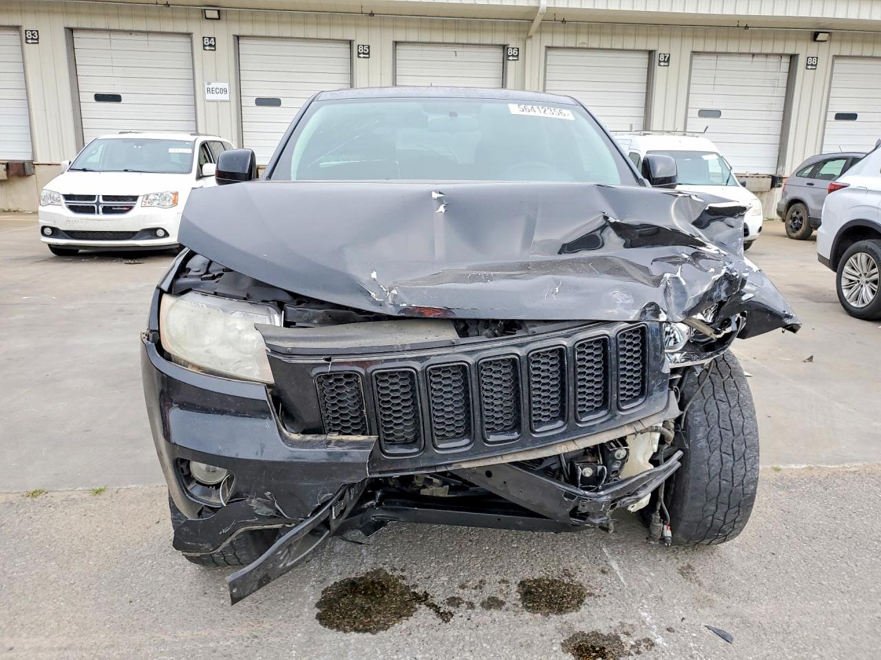 2013 Jeep Grand Cherokee Laredo Black vin: 1C4RJFAG7DC646515