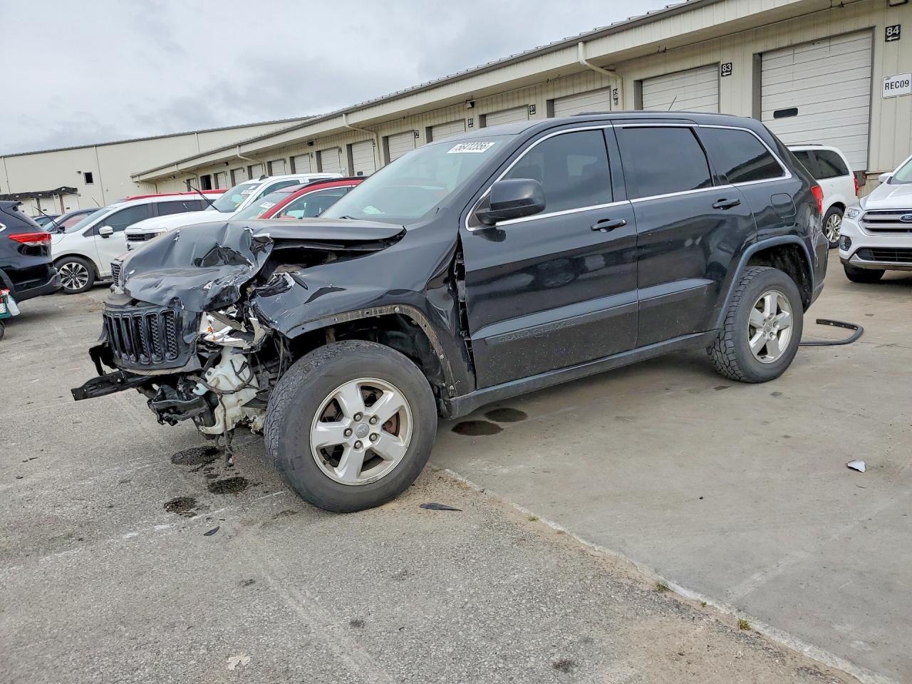 2013 Jeep Grand Cherokee Laredo Black vin: 1C4RJFAG7DC646515
