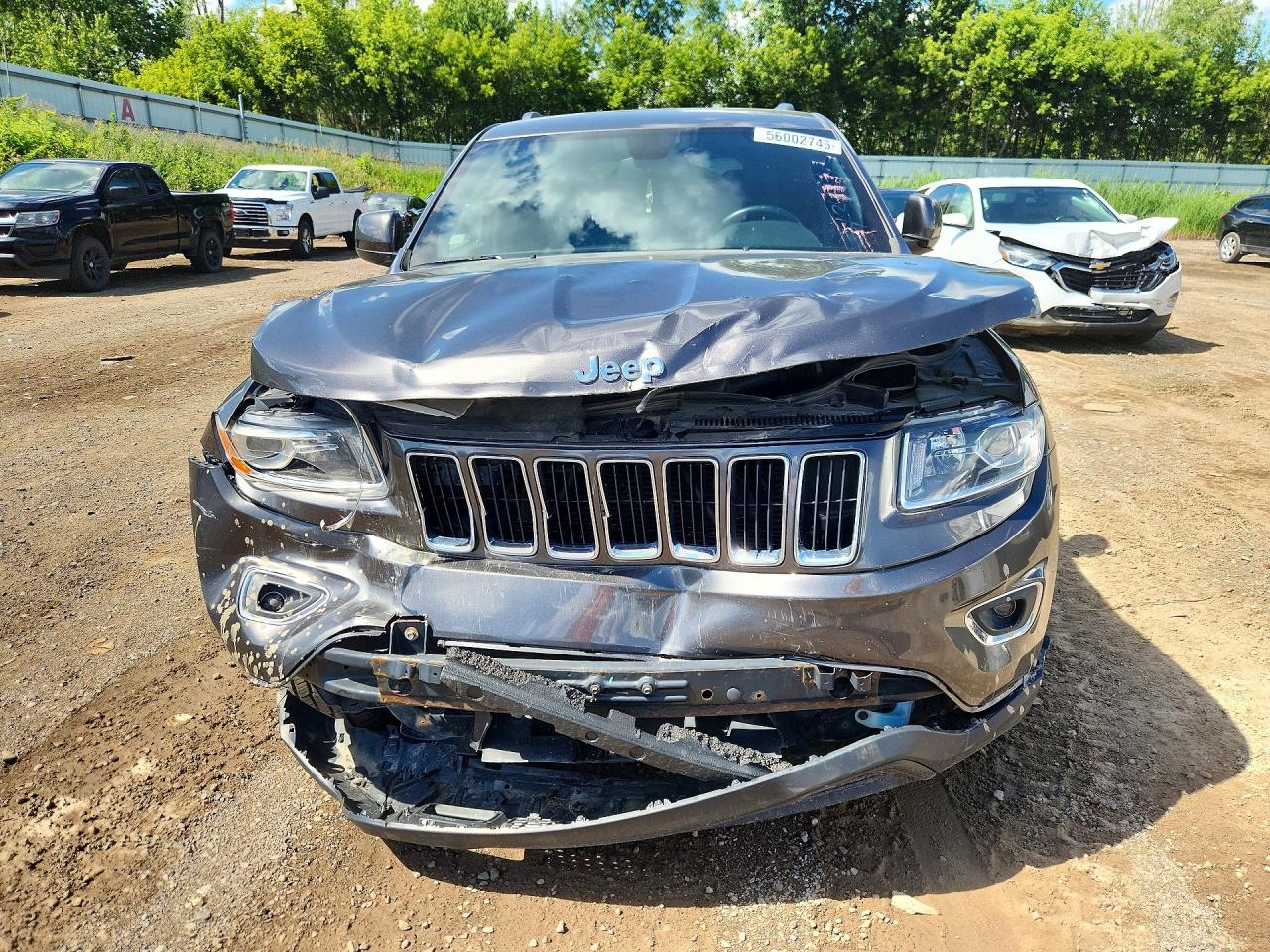 2014 Jeep Grand Cherokee Laredo Gray vin: 1C4RJFAG7EC134836