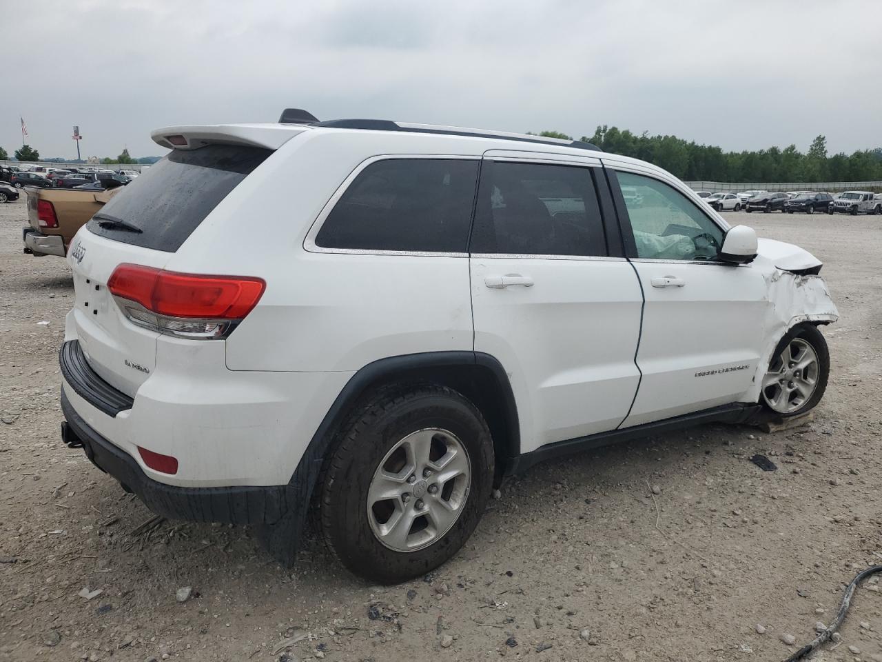 2014 Jeep Grand Cherokee Laredo White vin: 1C4RJFAG7EC145853
