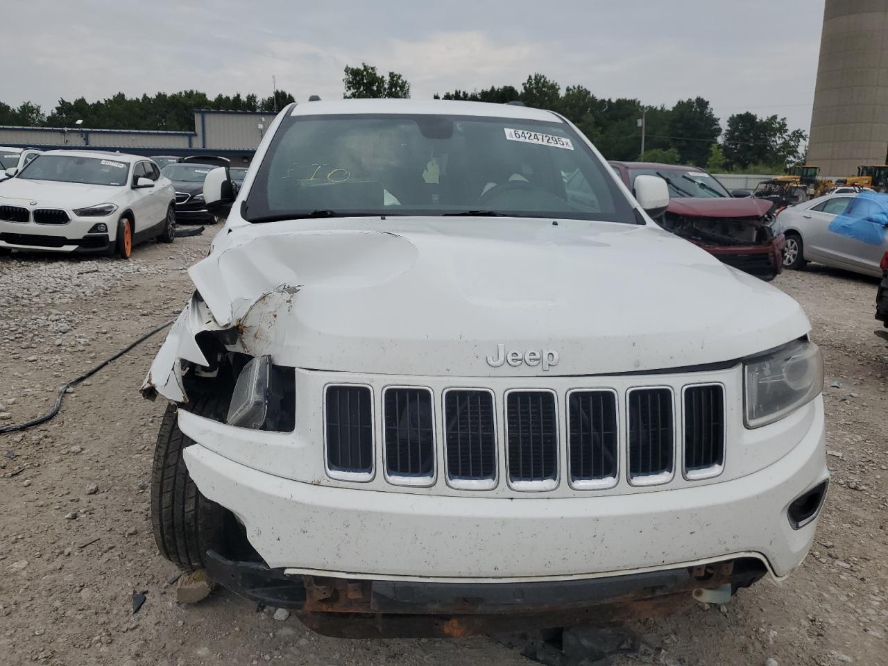 2014 Jeep Grand Cherokee Laredo White vin: 1C4RJFAG7EC145853