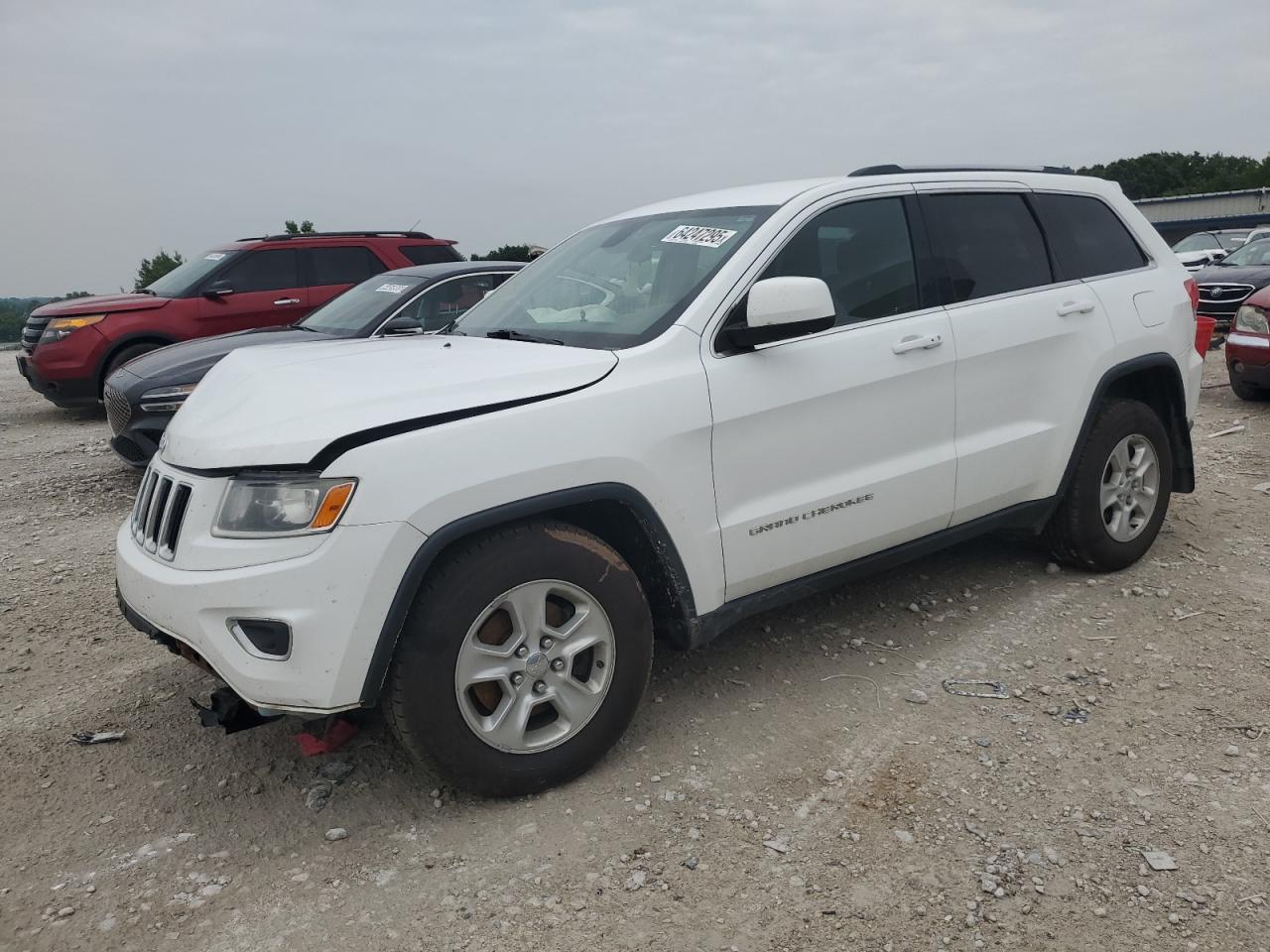 2014 Jeep Grand Cherokee Laredo White vin: 1C4RJFAG7EC145853