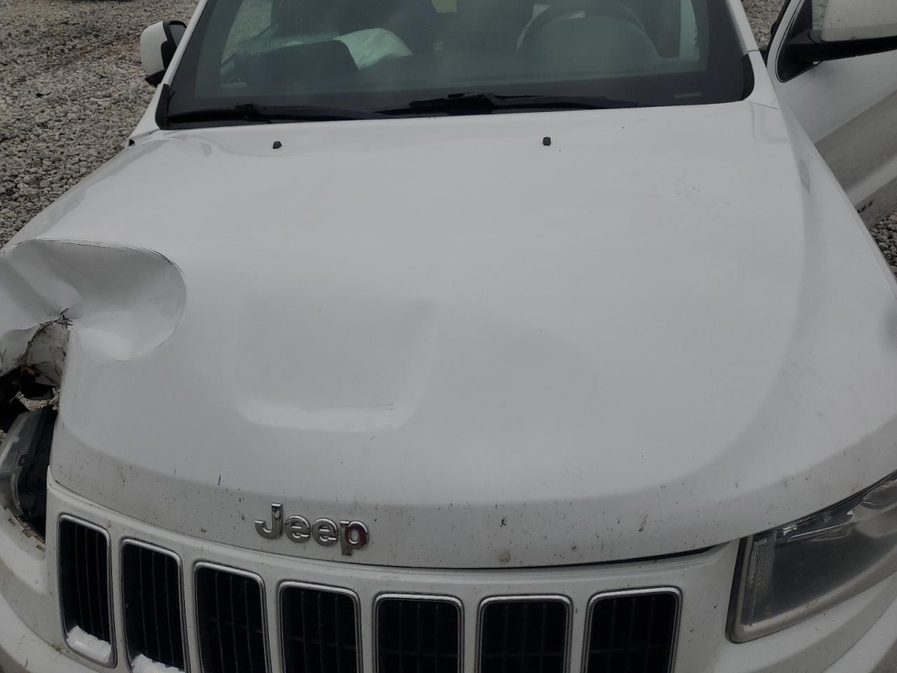 2014 Jeep Grand Cherokee Laredo White vin: 1C4RJFAG7EC145853