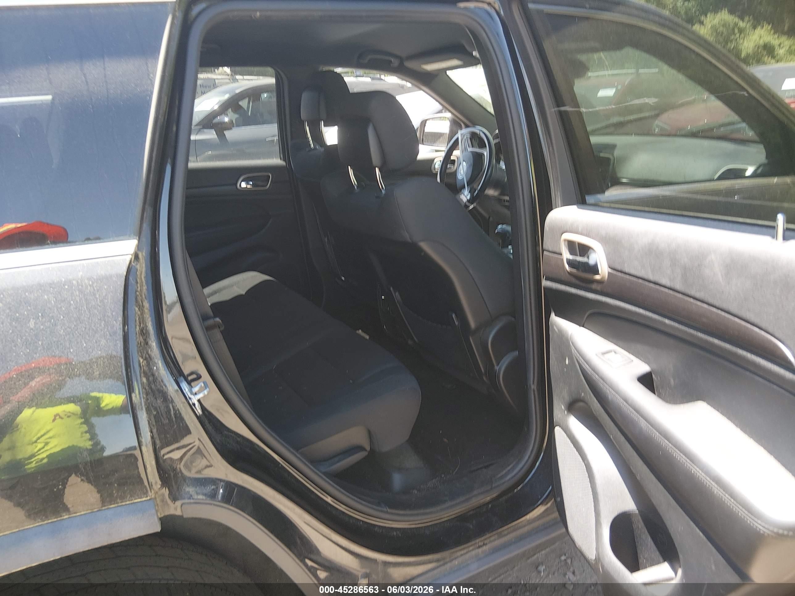 2014 Jeep Grand Cherokee Laredo Черный vin: 1C4RJFAG7EC315077