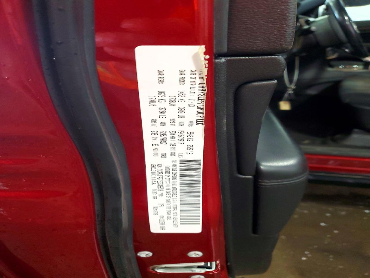 2014 Jeep Grand Cherokee Laredo Red vin: 1C4RJFAG7EC333658