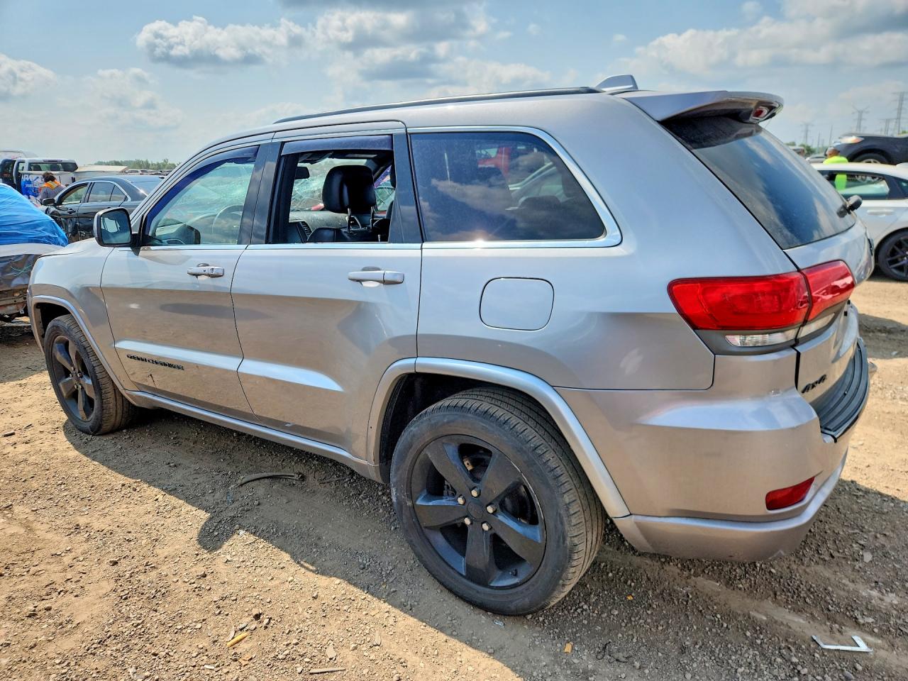2014 Jeep Grand Cherokee Laredo Silver vin: 1C4RJFAG7EC478702