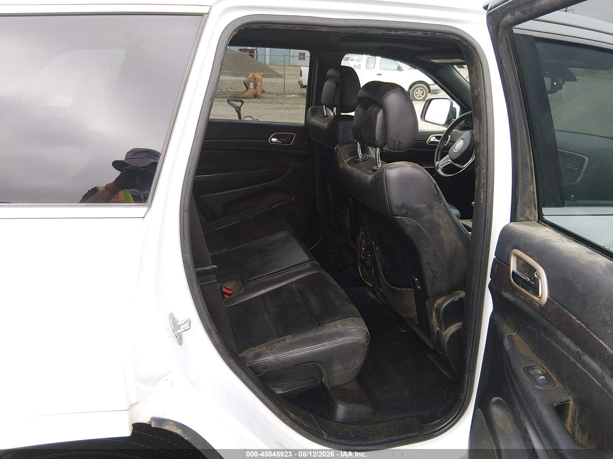 2014 Jeep Grand Cherokee Altitude White vin: 1C4RJFAG7EC482779