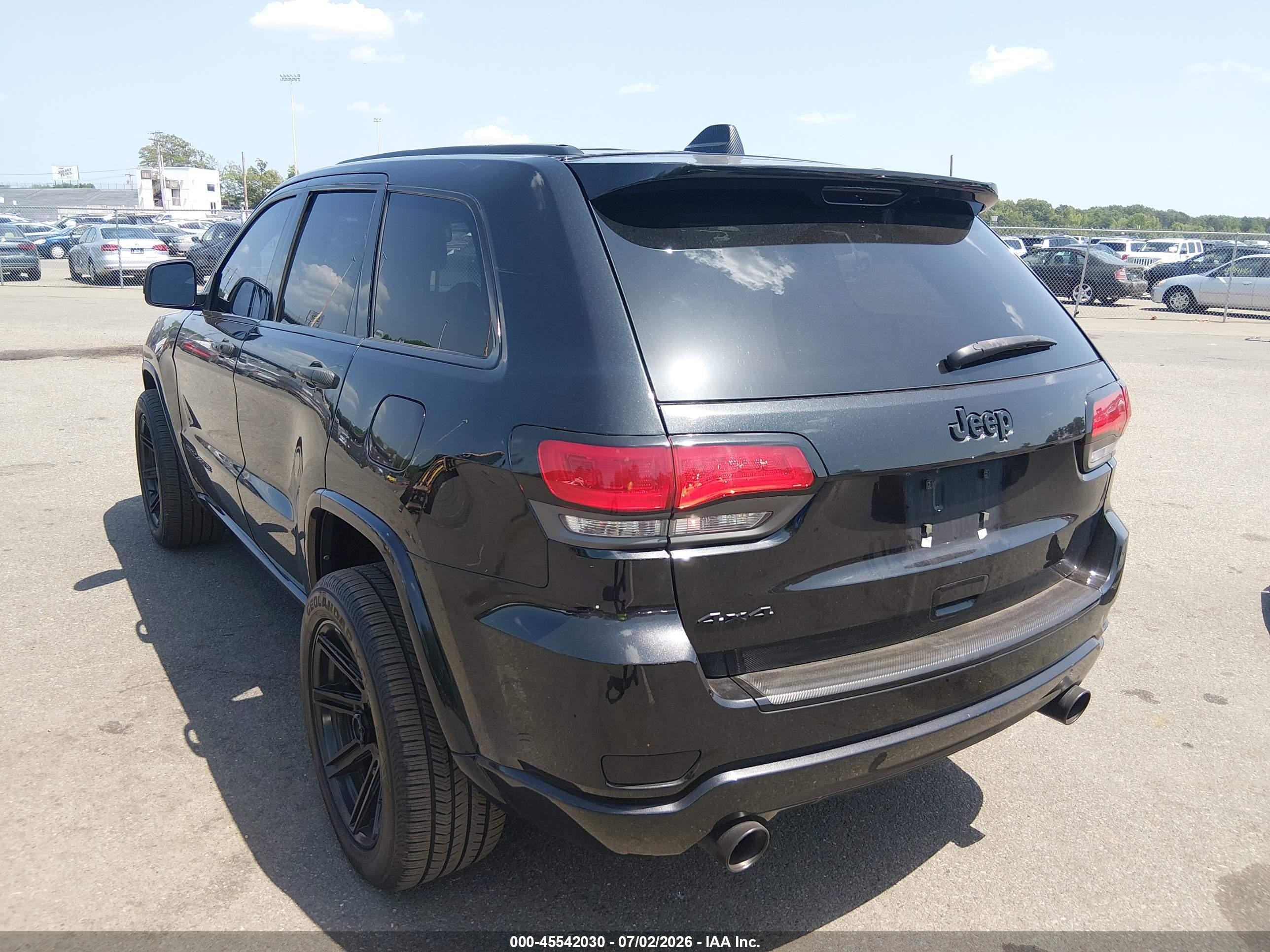 2014 Jeep Grand Cherokee Altitude Black vin: 1C4RJFAG7EC487173