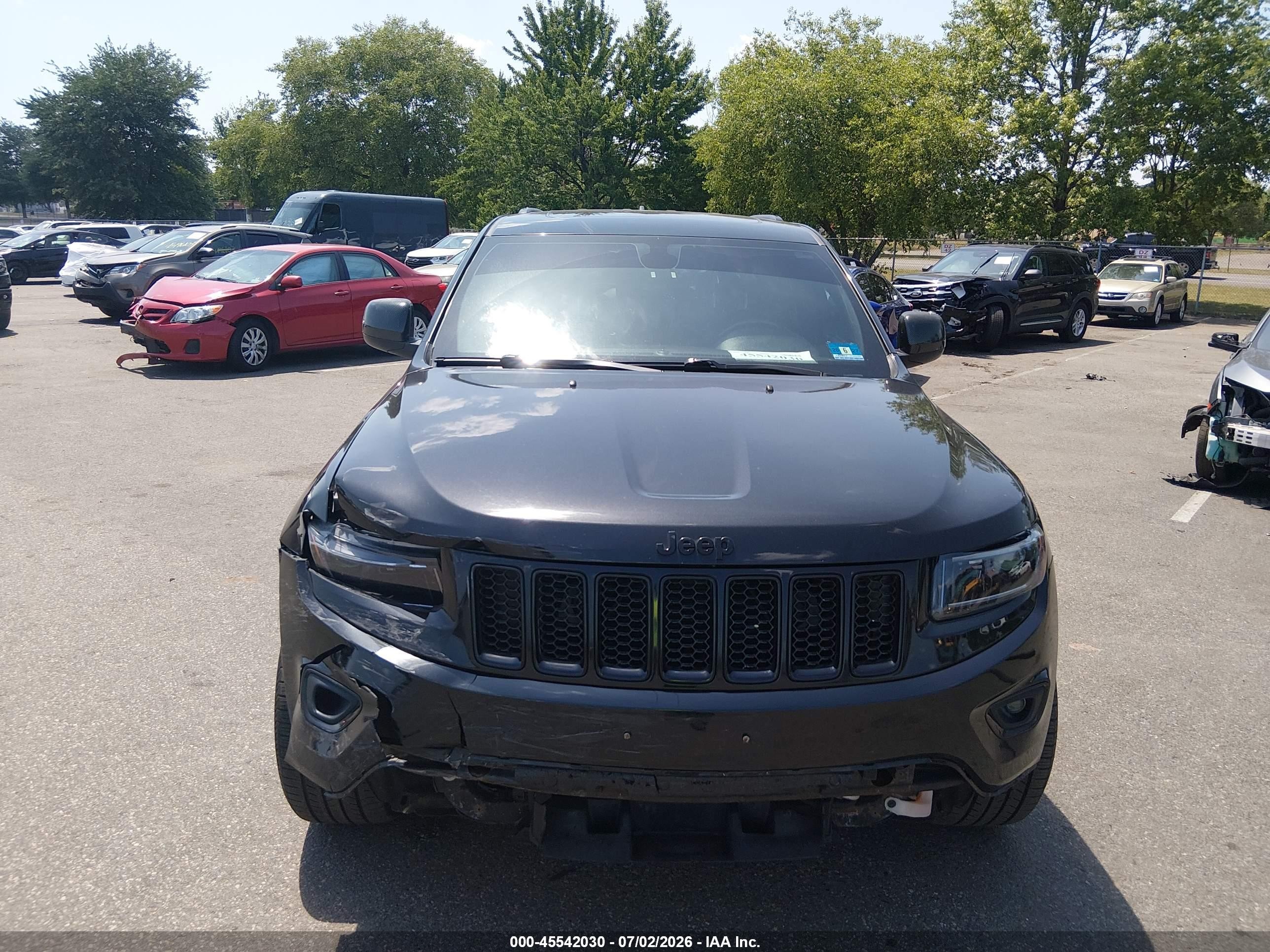 2014 Jeep Grand Cherokee Altitude Black vin: 1C4RJFAG7EC487173